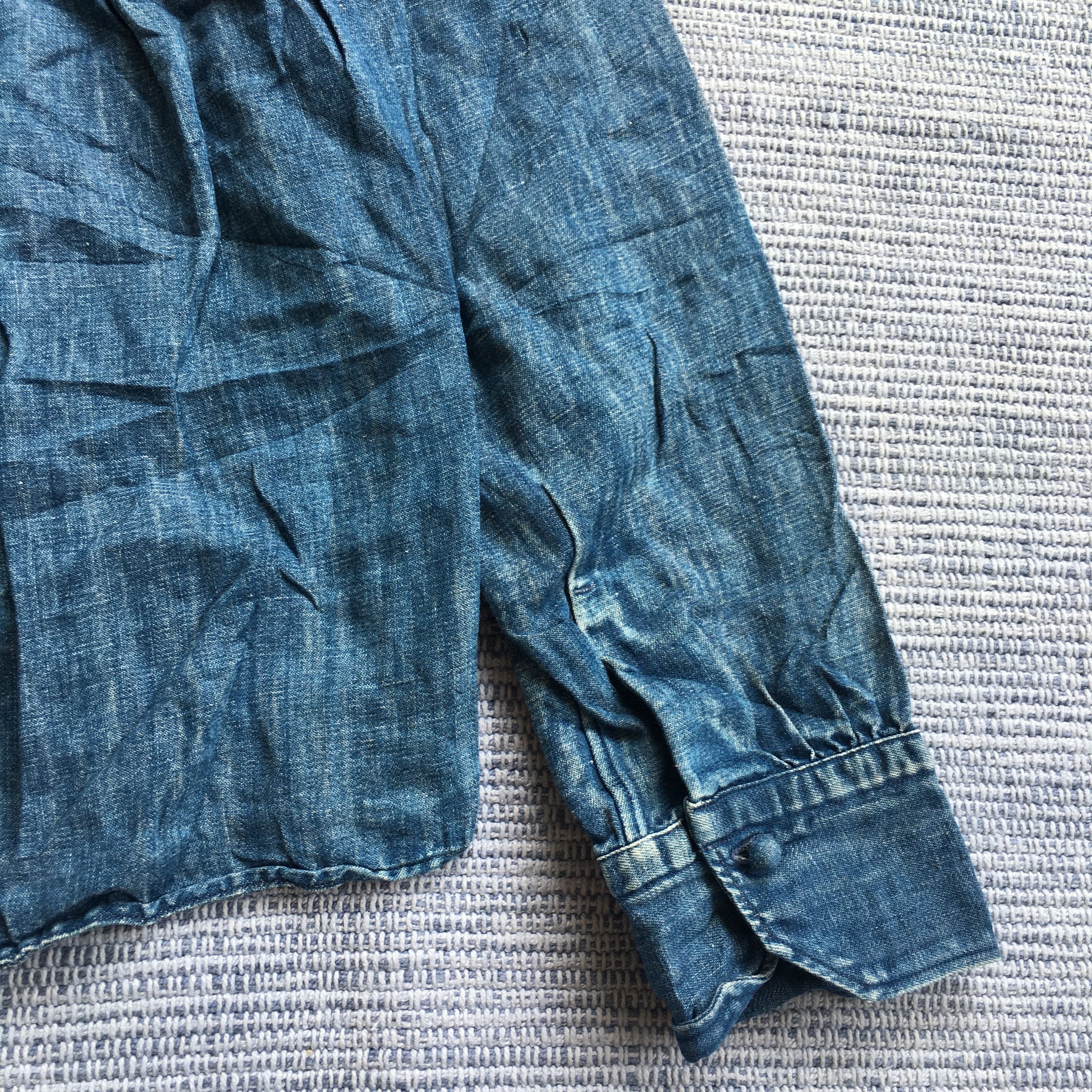 45rpm indigo denim shirt Size US M / EU 48-50 / 2 - 7 Thumbnail