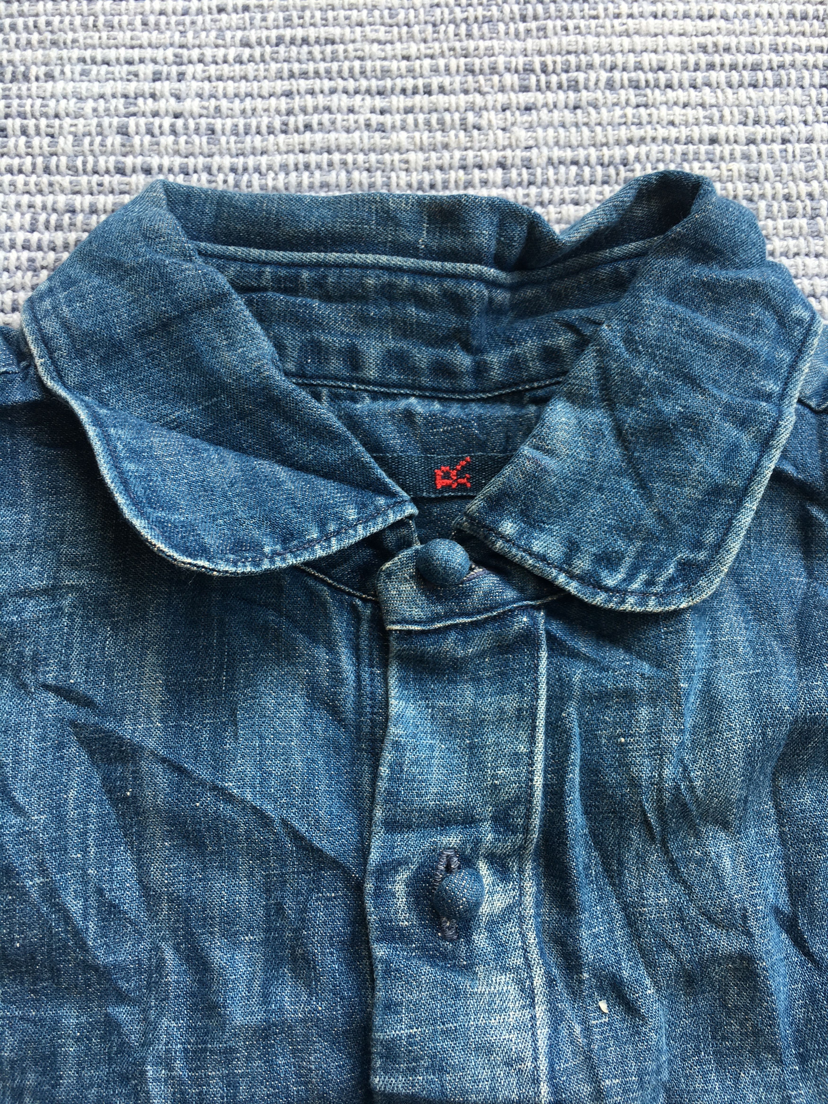 45rpm indigo denim shirt Size US M / EU 48-50 / 2 - 2 Thumbnail