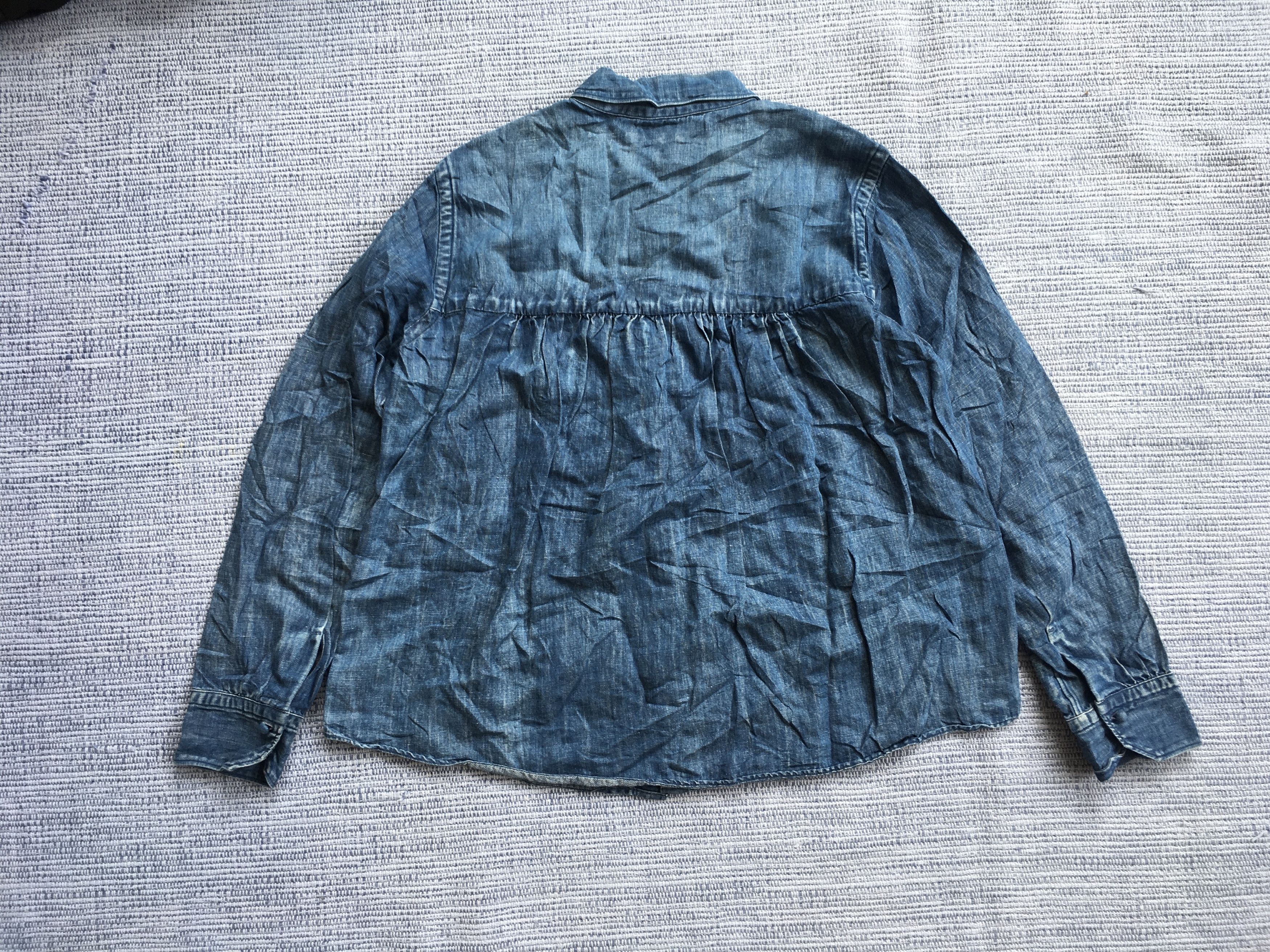 45rpm indigo denim shirt Size US M / EU 48-50 / 2 - 5 Thumbnail