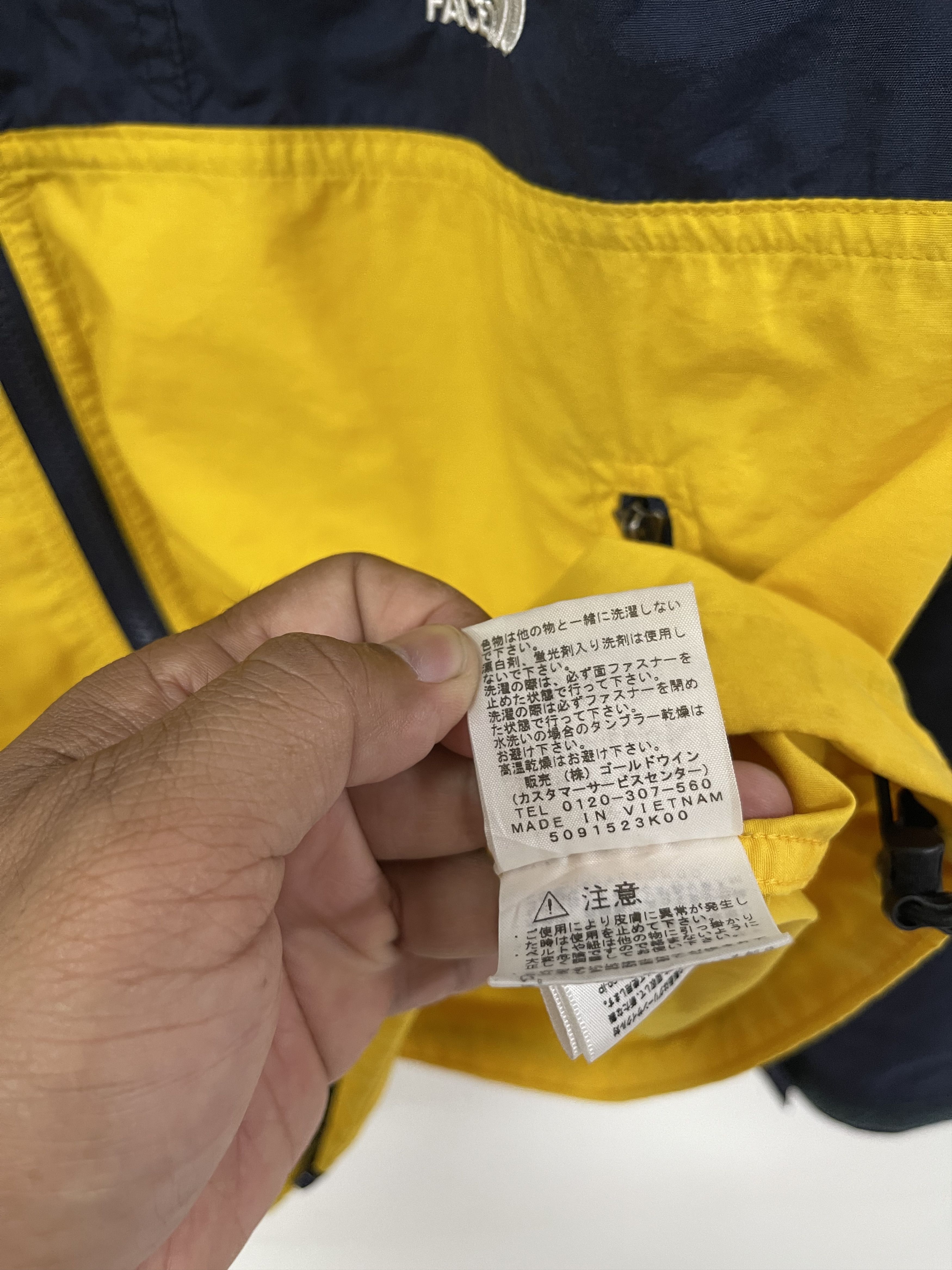 Goldwin × The North Face × Vintage Vintage The North Face Colourblok Windbreaker Jacket Size US M / EU 48-50 / 2 - 11 Thumbnail