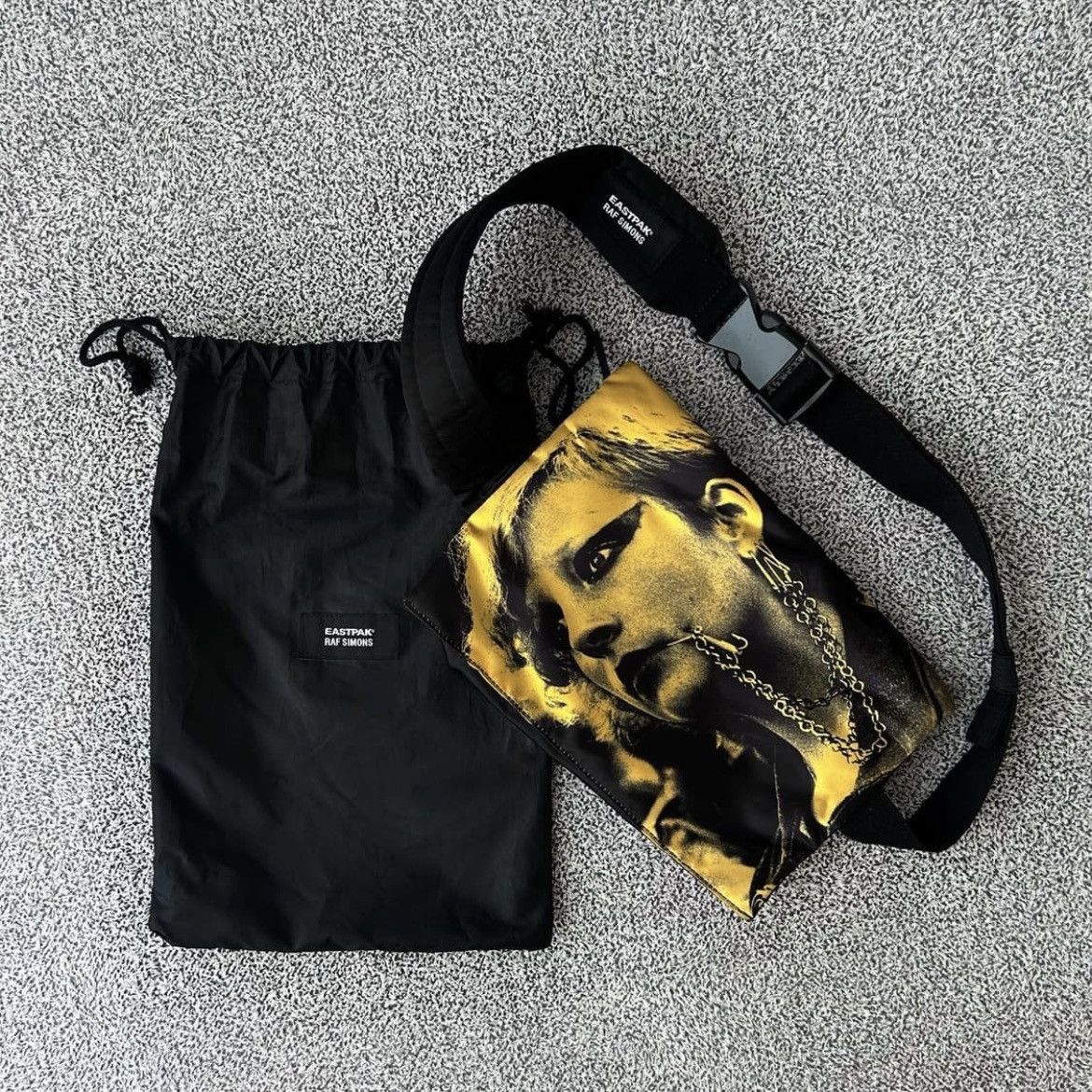 Eastpak X Raf Simons Poster Belt Bag in Black for Men