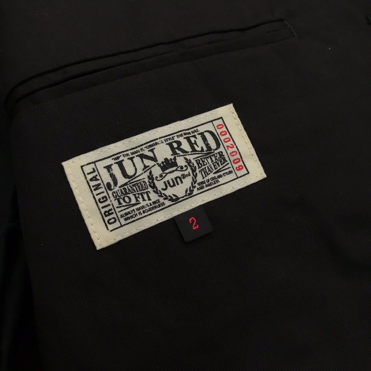 Japanese Brand Black cotton blazer Size US S / EU 44-46 / 1 - 7 Thumbnail