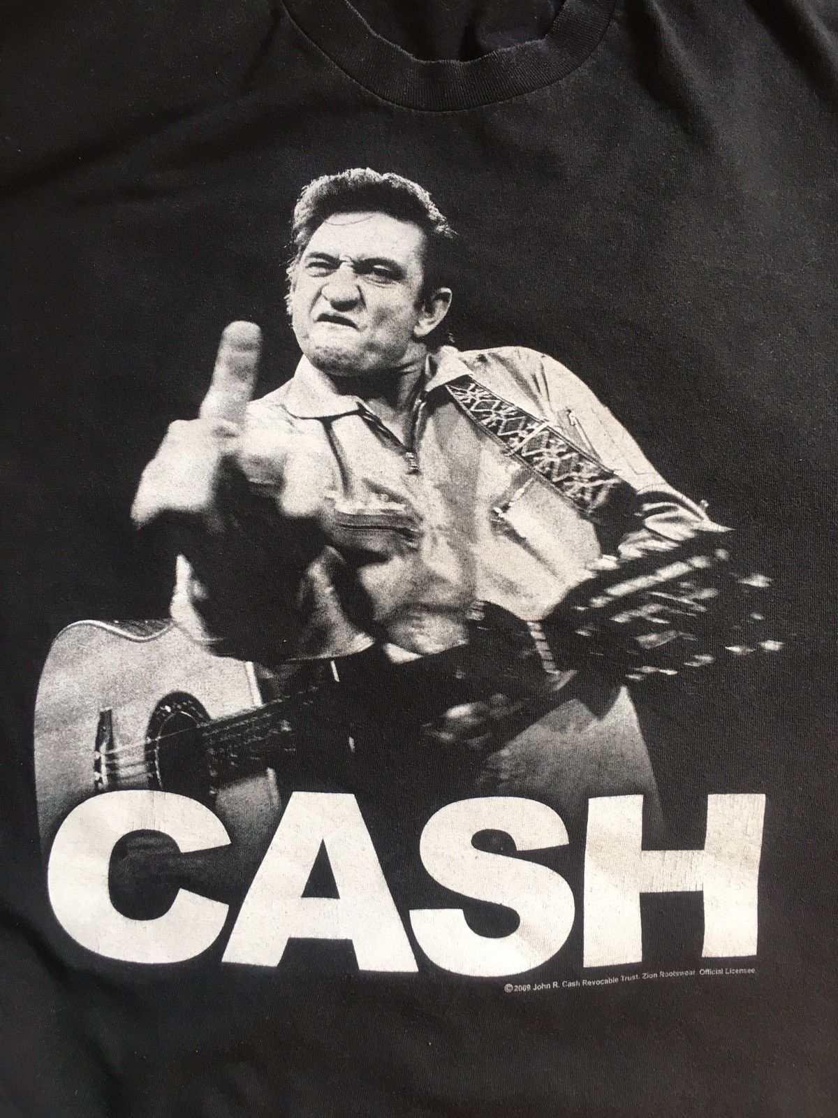 Band Tees 2009 john r. cash revocable trust. Zion rootwear official Size US XL / EU 56 / 4 - 3 Thumbnail