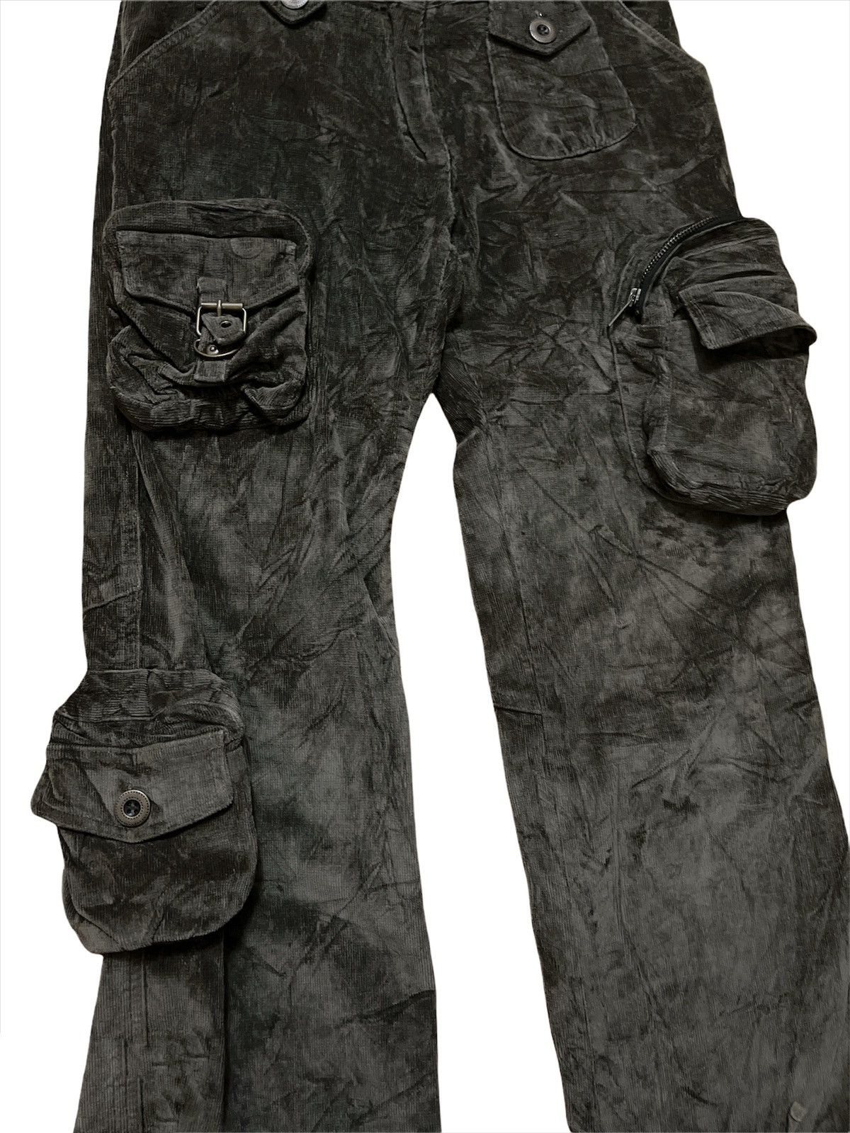 Japanese Brand Japanese Brand Rene Derhy Multipocket Velvet Pants Size US 28 / EU 44 - 2 Thumbnail