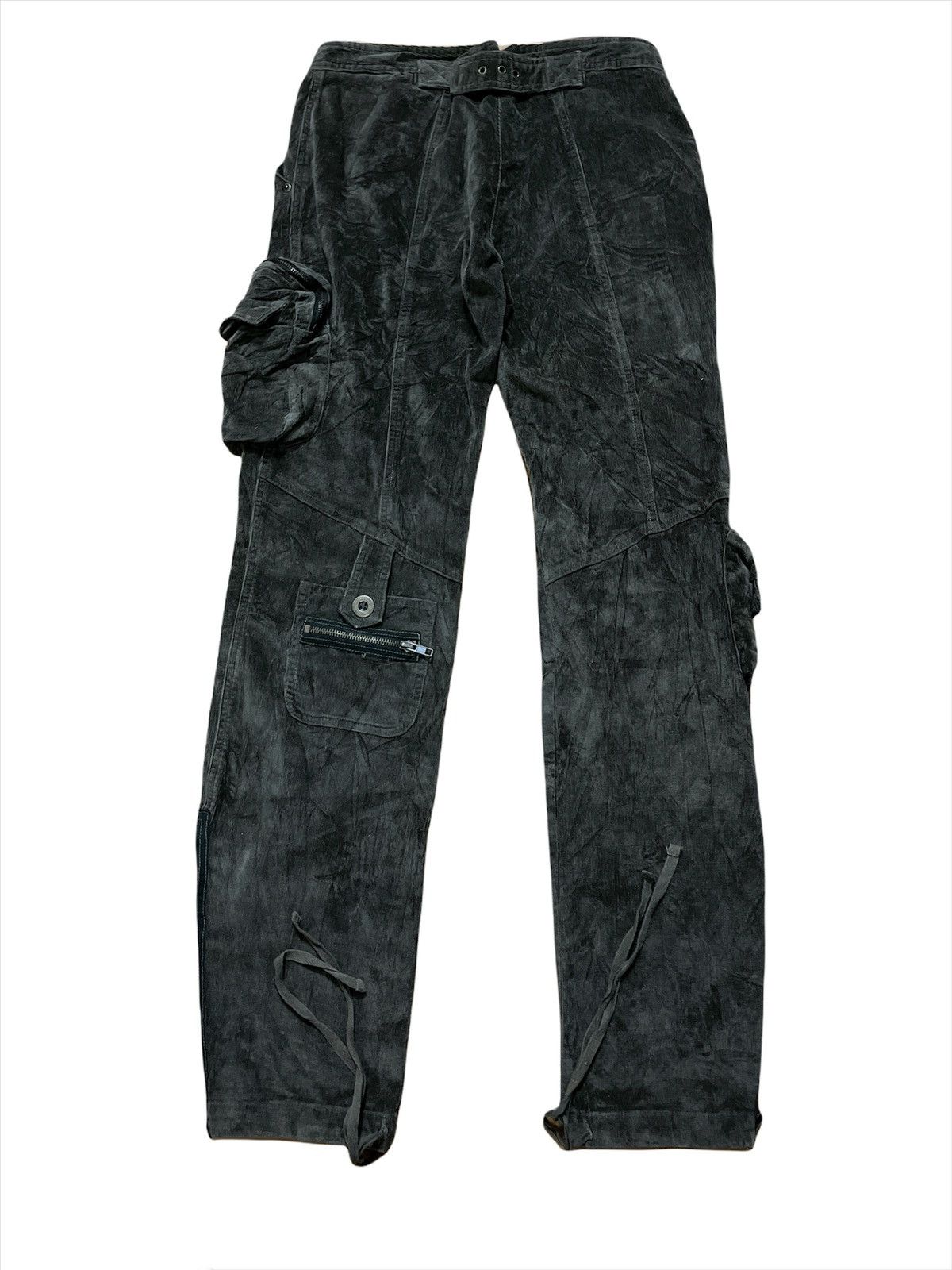 Japanese Brand Japanese Brand Rene Derhy Multipocket Velvet Pants Size US 28 / EU 44 - 3 Thumbnail