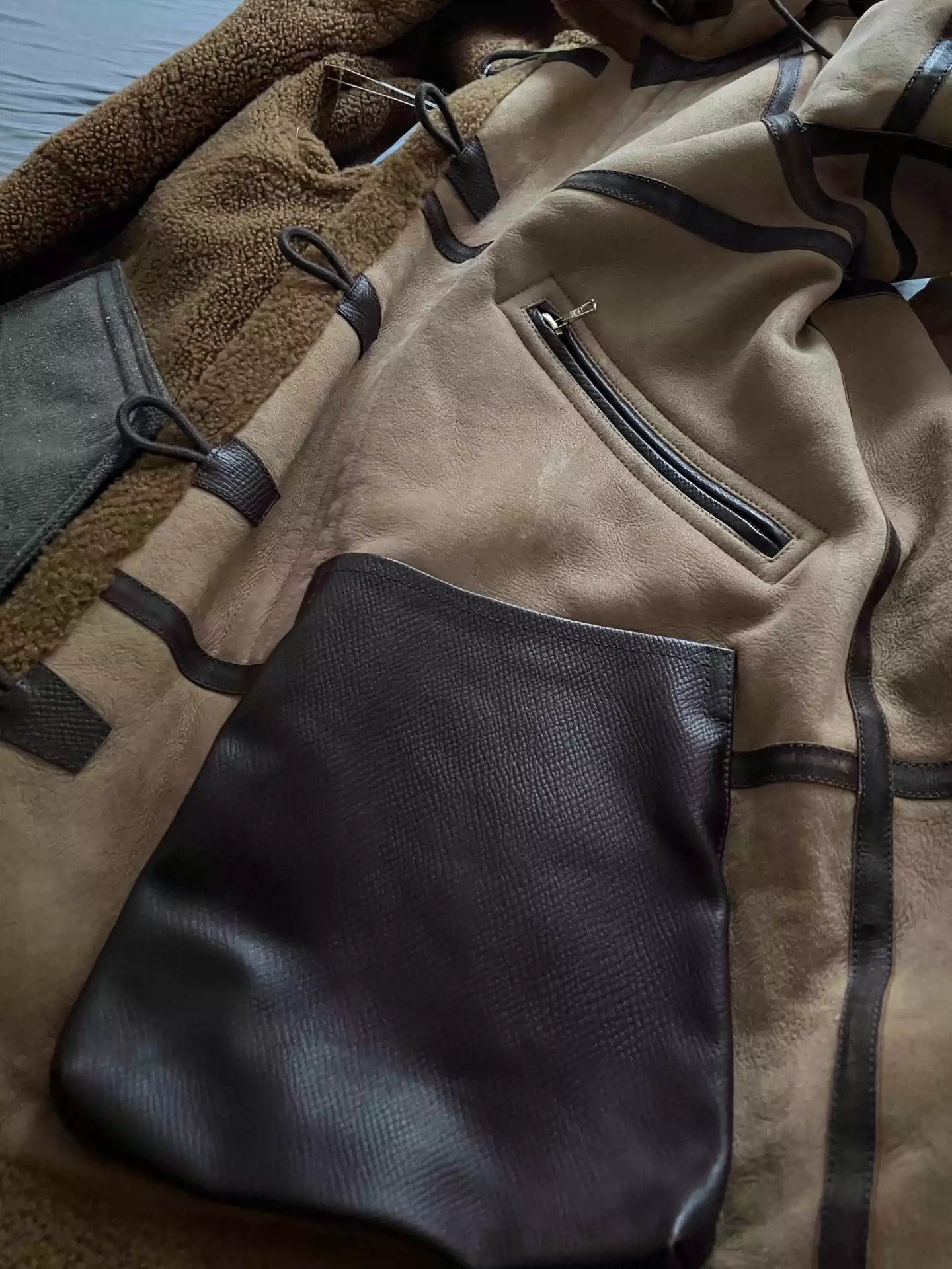 Visvim VISVIM 18AW HUDSON JKT IT (VEG SHRLING) Size US XL / EU 56 / 4 - 4 Thumbnail