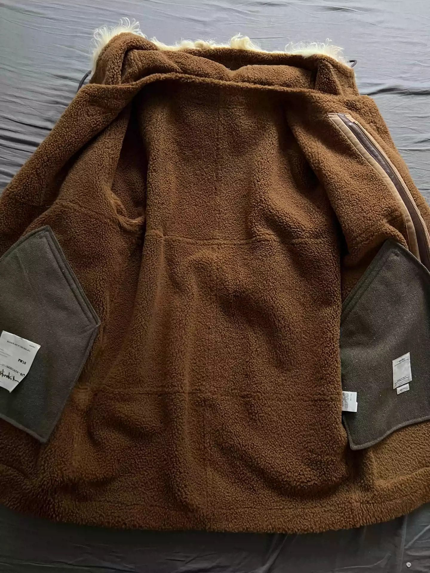 Visvim VISVIM 18AW HUDSON JKT IT (VEG SHRLING) Size US XL / EU 56 / 4 - 3 Thumbnail