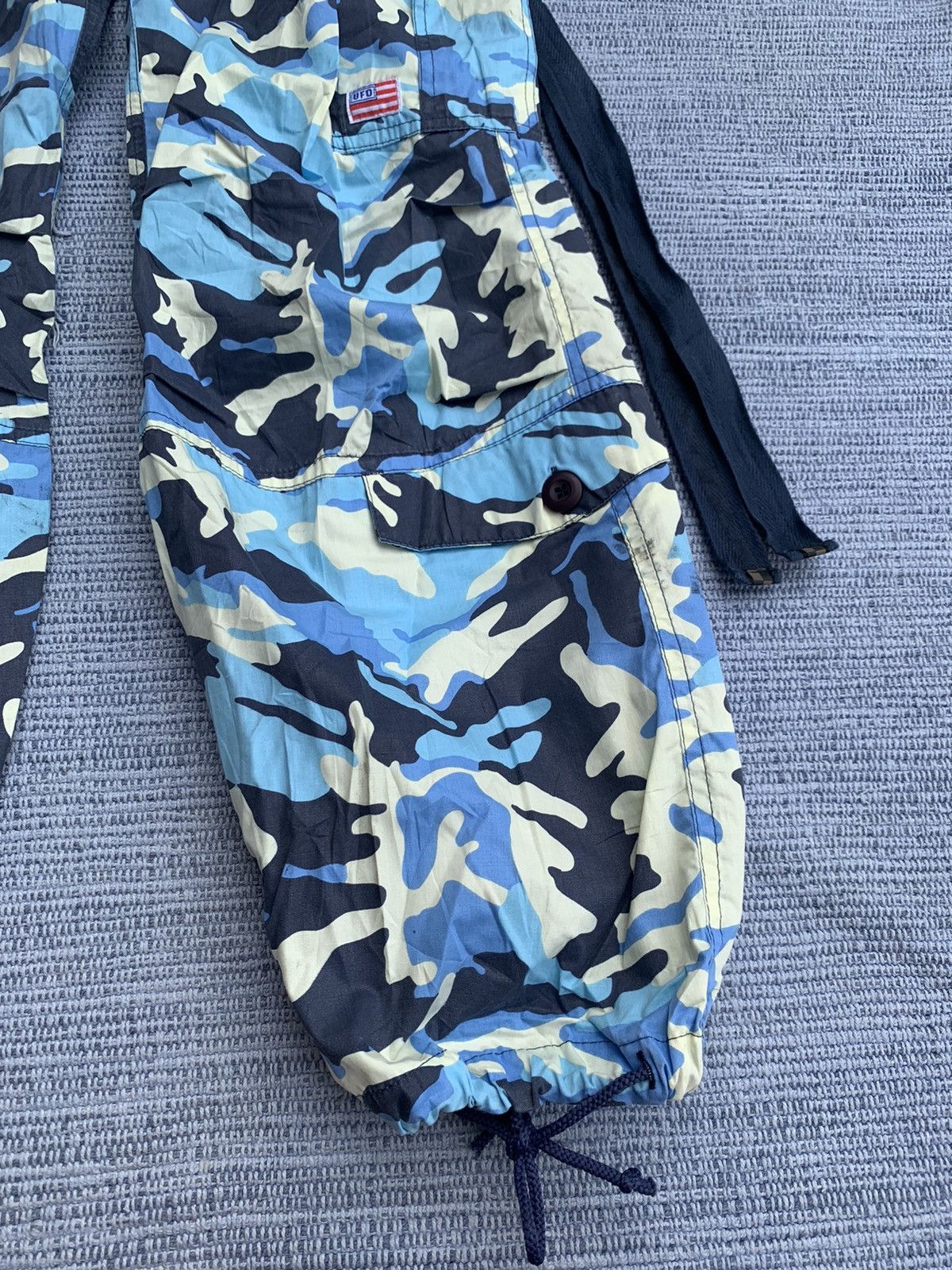 Vintage UFO parachute wind pants Size 32" / US 10 / IT 46 - 2 Thumbnail