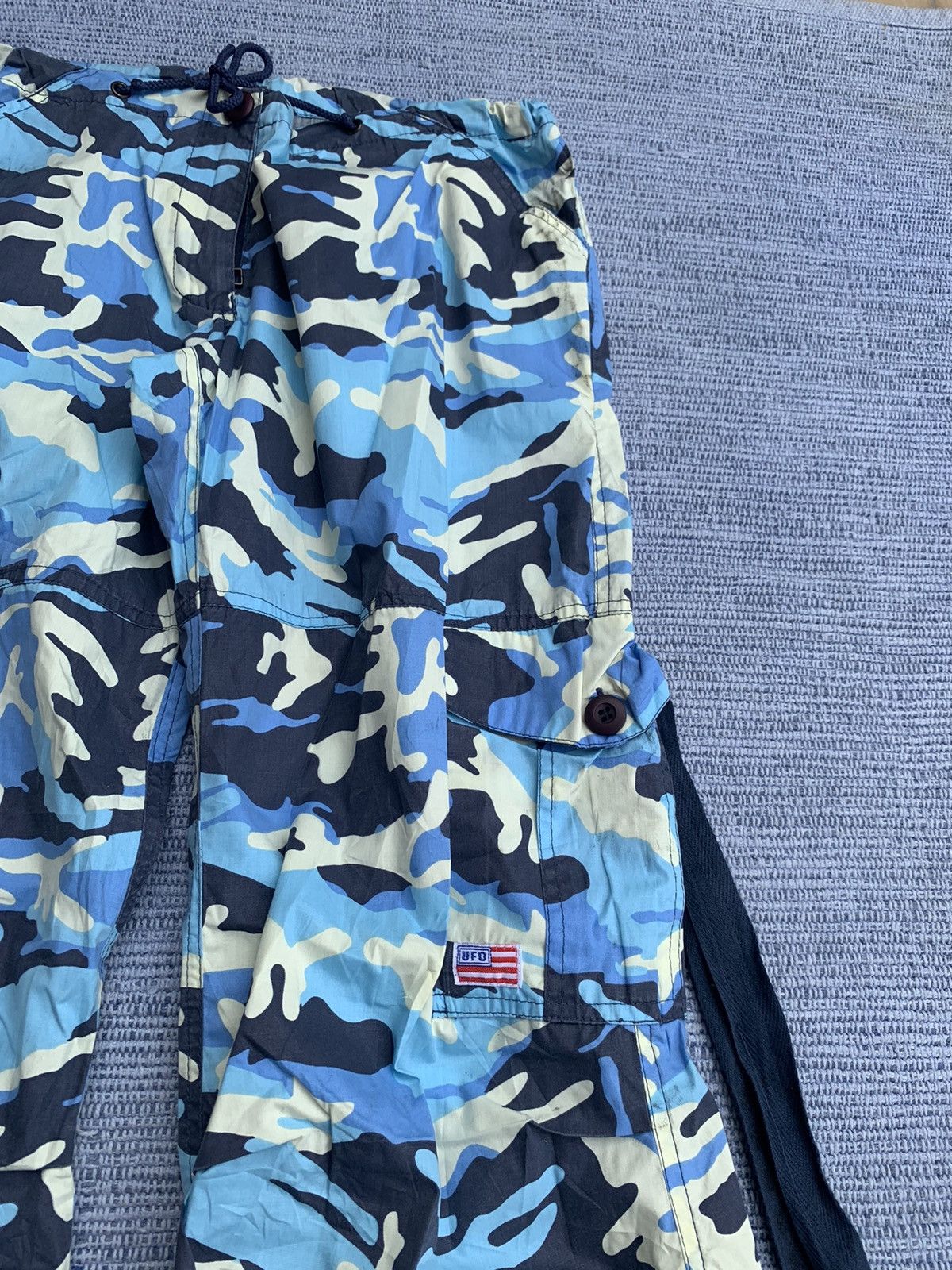 Vintage UFO parachute wind pants Size 32" / US 10 / IT 46 - 3 Thumbnail