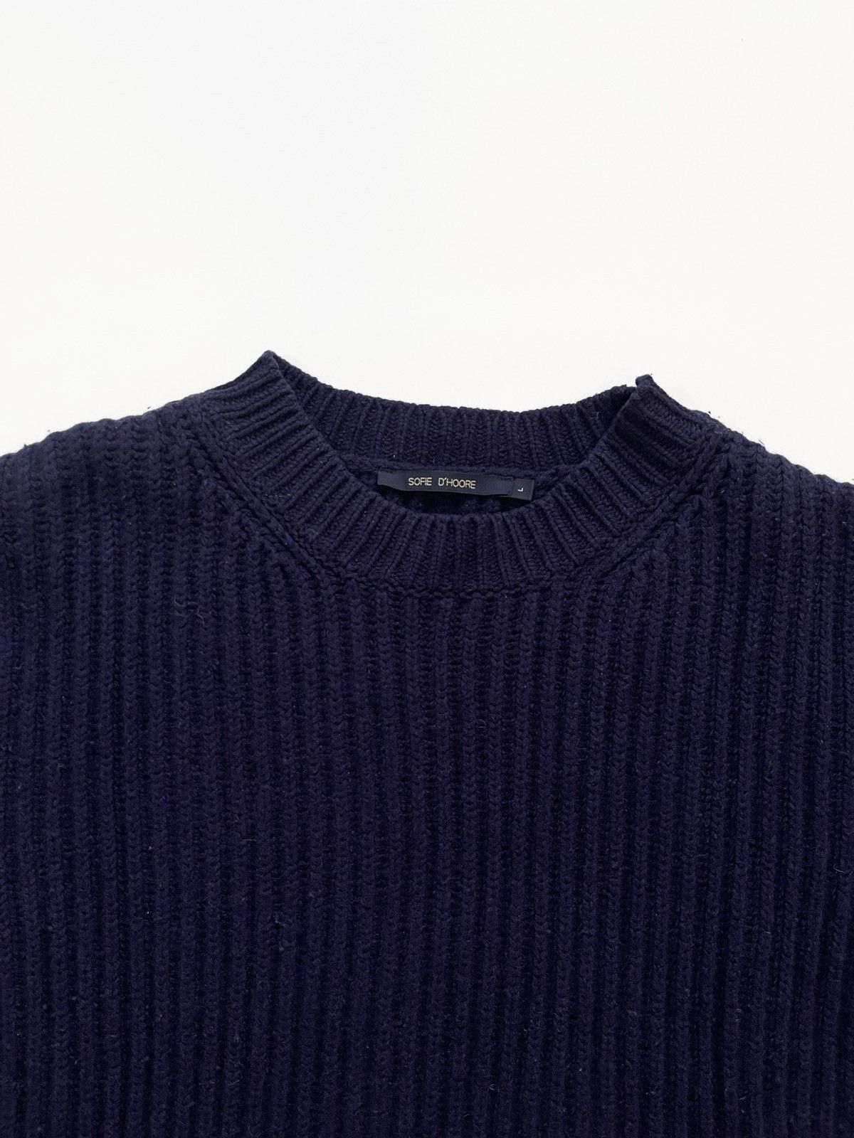 SOFIE D'HOORE Sofie D’hoore Chunky Knit Oversized Sweater Size US L / EU 52-54 / 3 - 3 Thumbnail