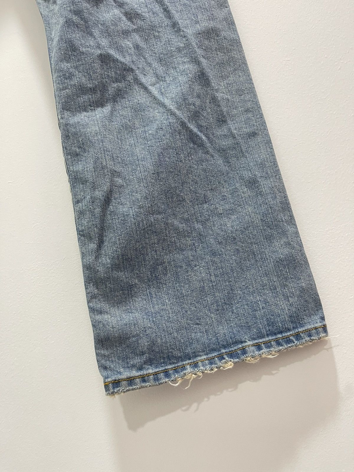 Japanese Brand × Vintage JAPANESE BRAND QUARTER GEMINI RIPPED DISTRESSED DENIM JEANS Size US 32 / EU 48 - 15 Thumbnail