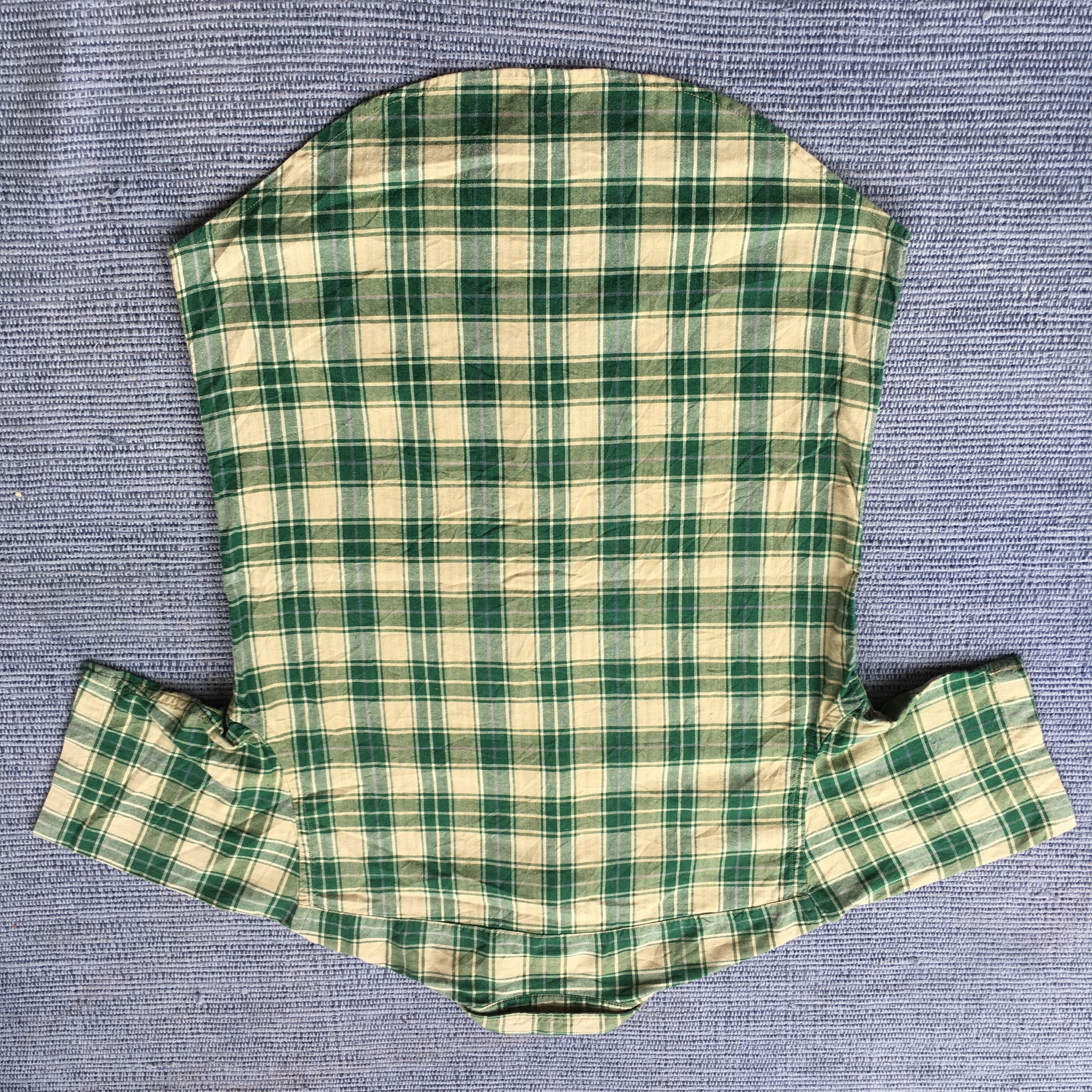 45rpm vintage NMD 45rpm cotton green checked Size US S / EU 44-46 / 1 - 4 Thumbnail