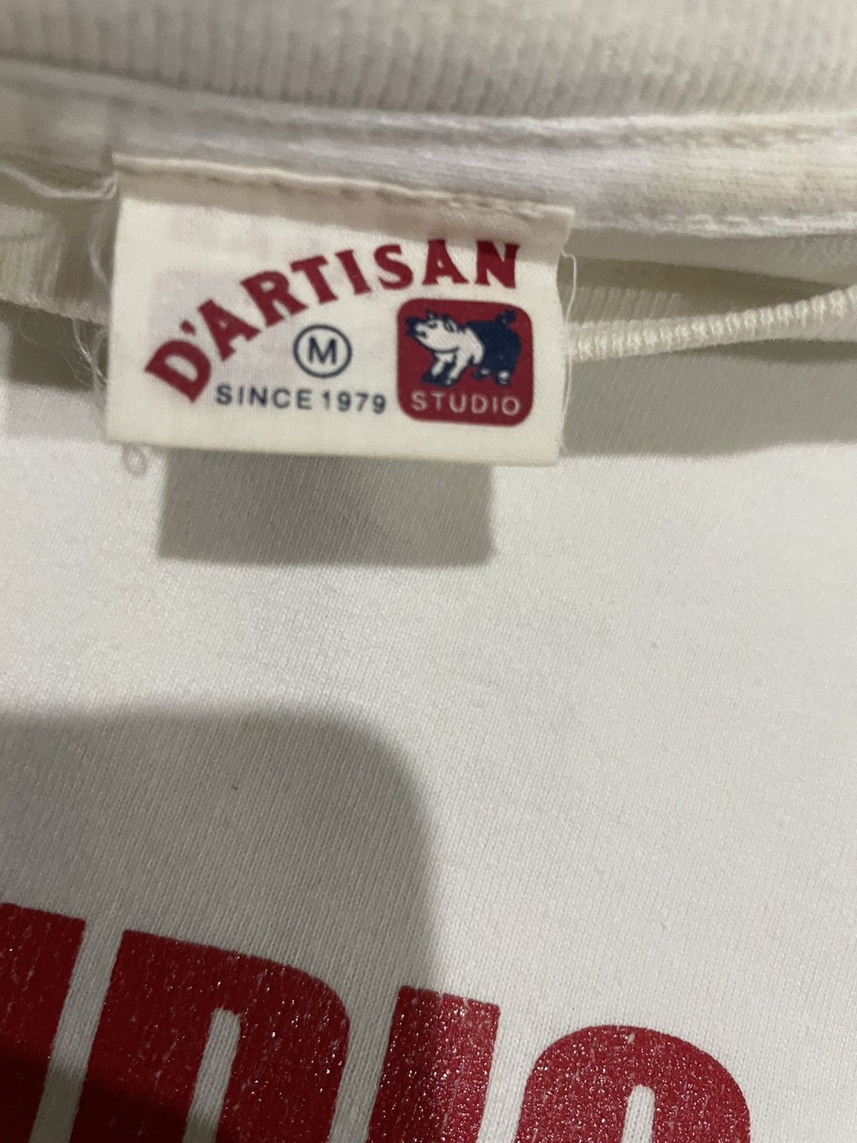 Japanese Brand Vintage Studio D'Artisan 54 Square Field Script Tee Size US M / EU 48-50 / 2 - 11 Thumbnail