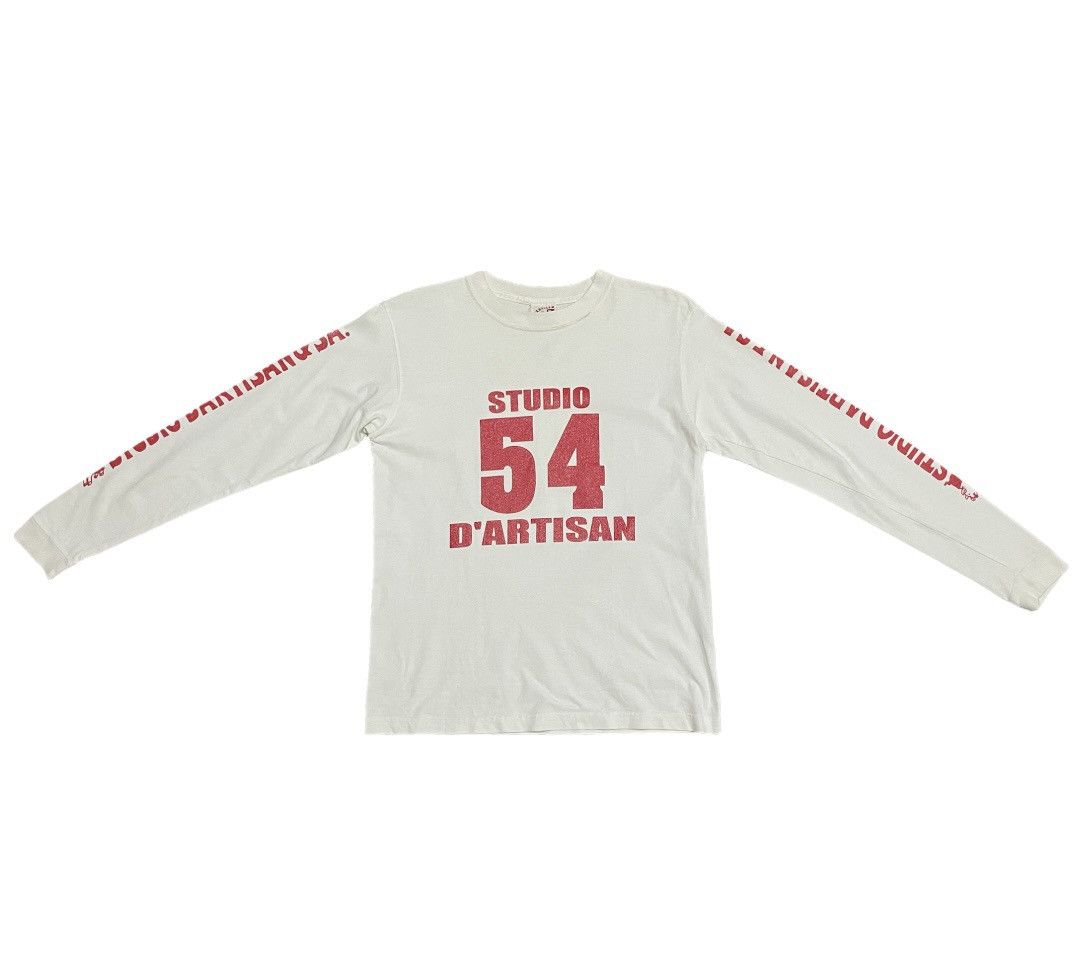 Japanese Brand Vintage Studio D'Artisan 54 Square Field Script Tee Size US M / EU 48-50 / 2 - 8 Thumbnail