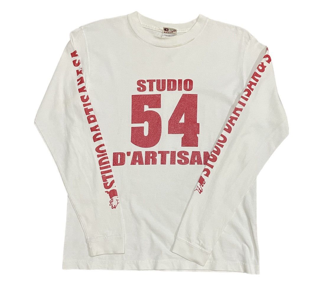 Japanese Brand Vintage Studio D'Artisan 54 Square Field Script Tee Size US M / EU 48-50 / 2 - 4 Thumbnail