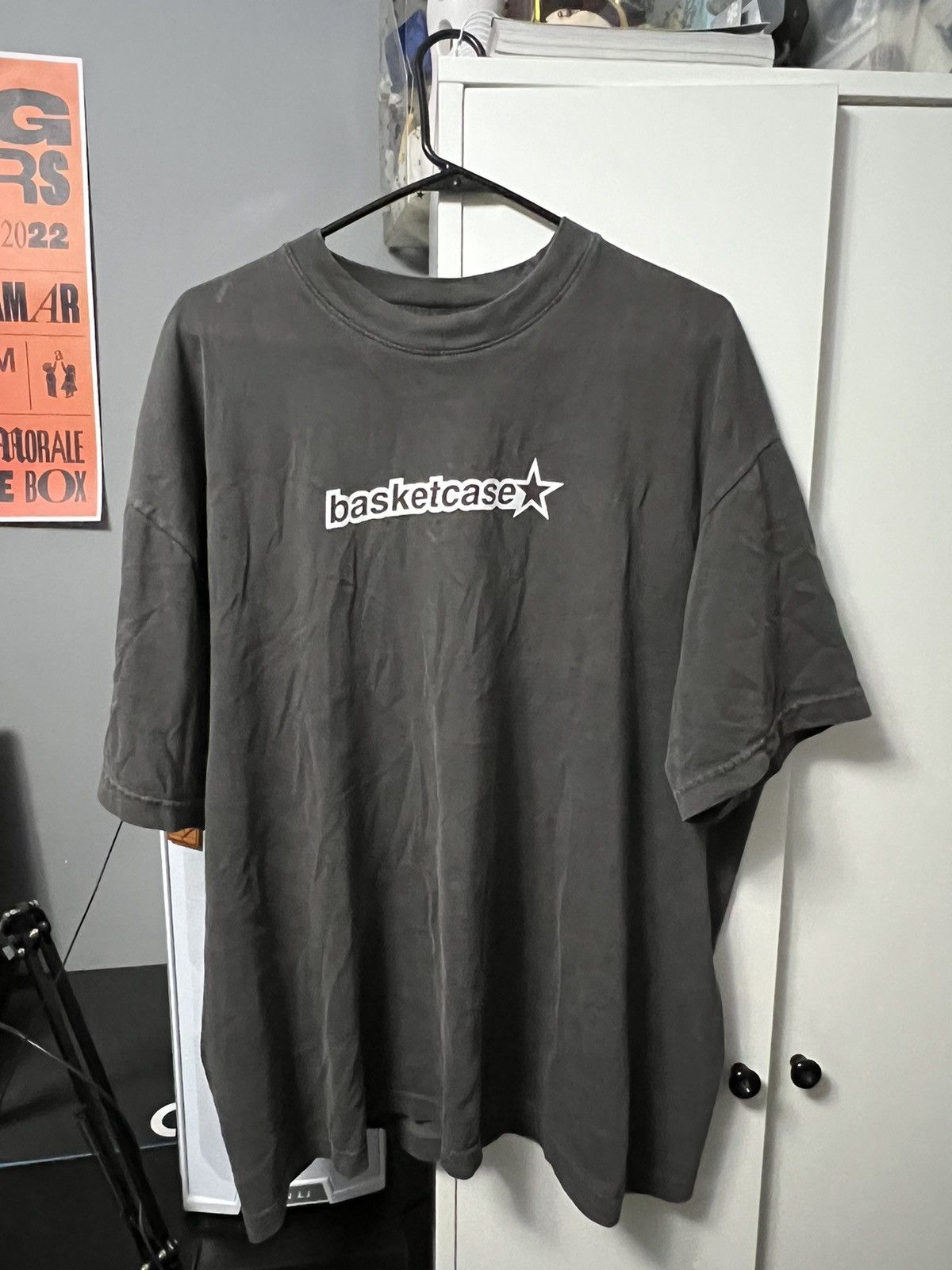 basketcase gallery Basketcase Gallery Logo Star Tee Grailed