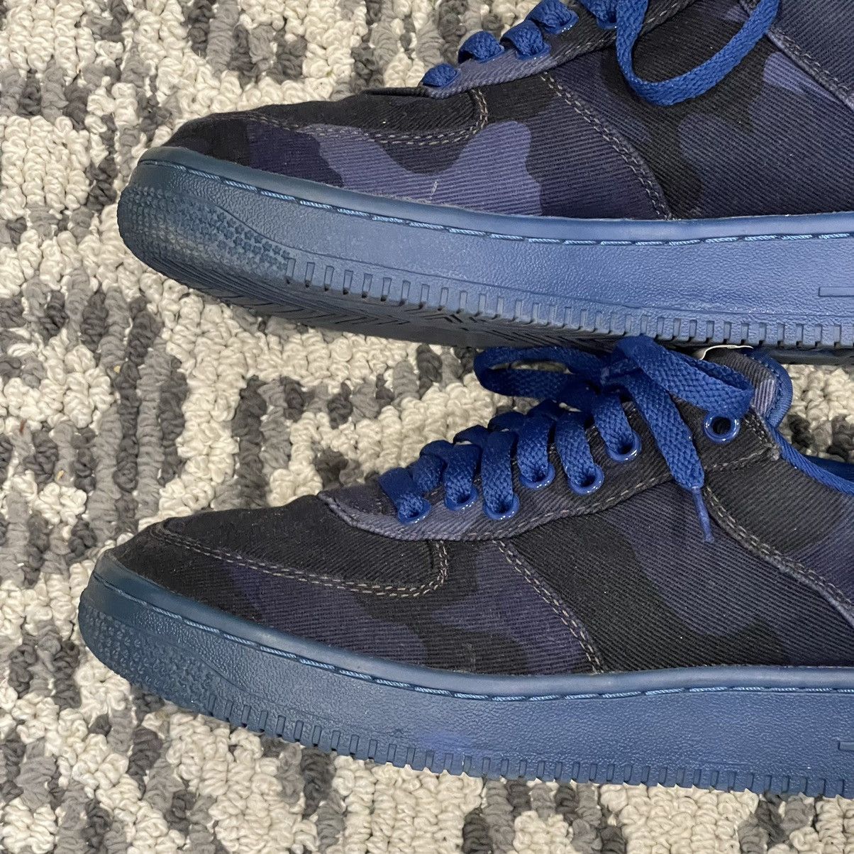 Bape OG Bape Bapesta Blue Camo Canvas Size US 9 / EU 42 - 7 Thumbnail