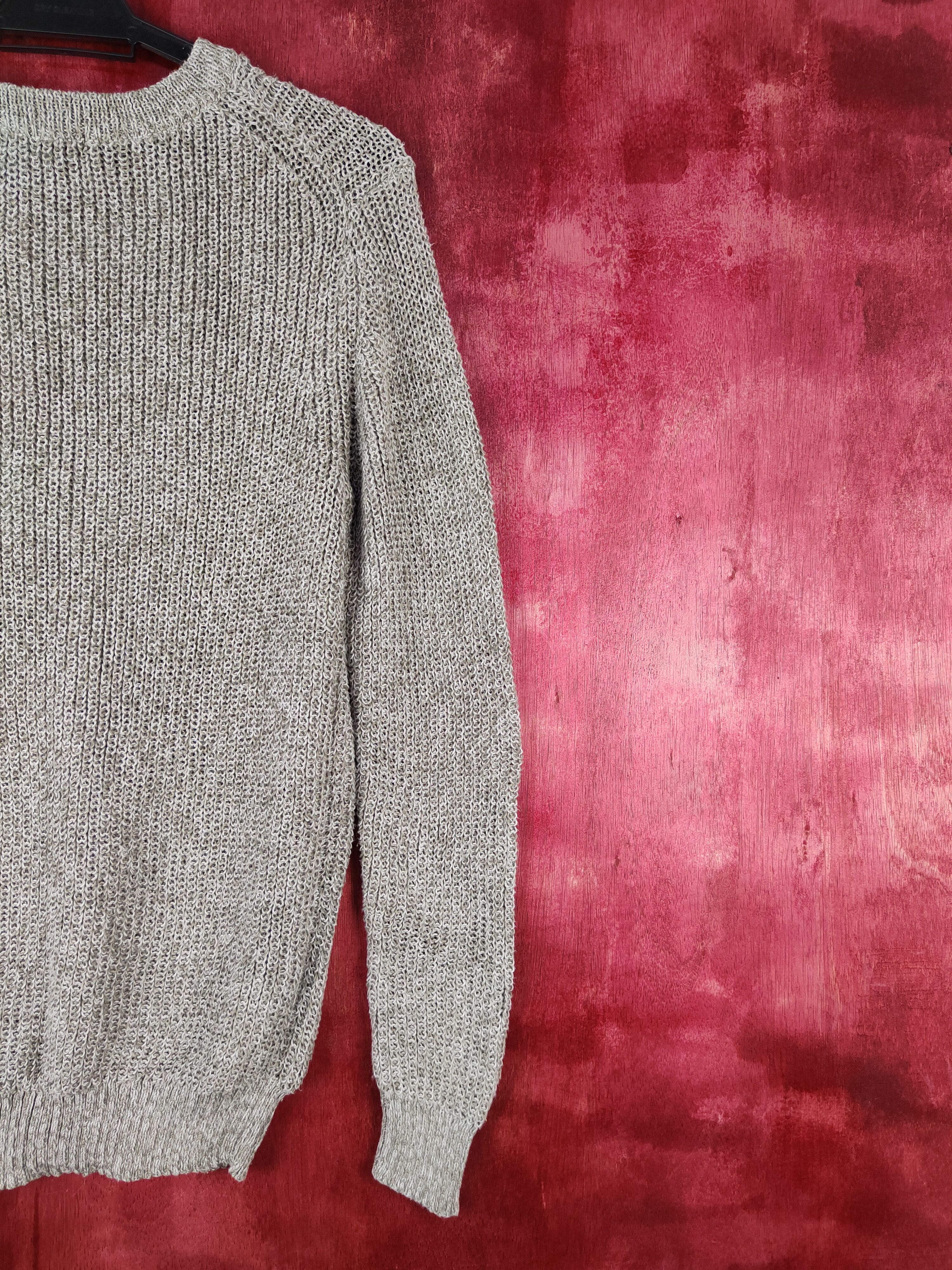 Homespun Knitwear × Japanese Brand × Uniqlo Uniqlo Brown Knitwear Sweatshirt #5500 Size L / US 10 / IT 46 - 9 Thumbnail