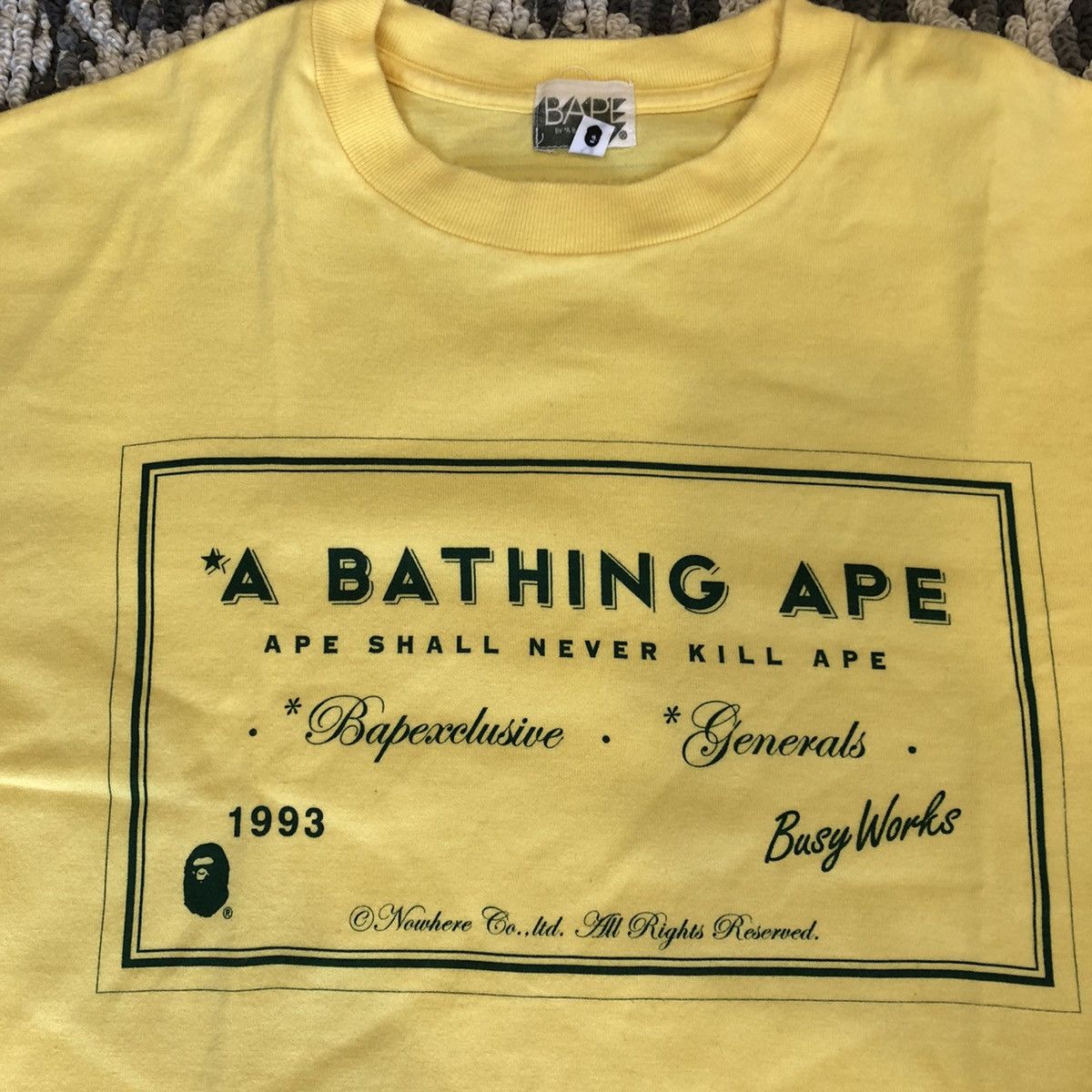 Bape Bapexclusive Generals Card Tee Size US M / EU 48-50 / 2 - 2 Thumbnail