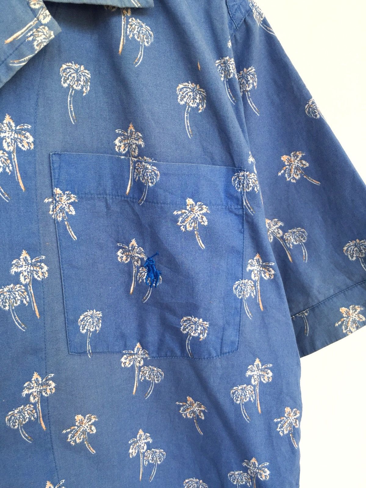 Polo Ralph Lauren HEAT🔥90s Ralph Lauren Palm Trees Hawaiian Shirt Size US M / EU 48-50 / 2 - 3 Thumbnail