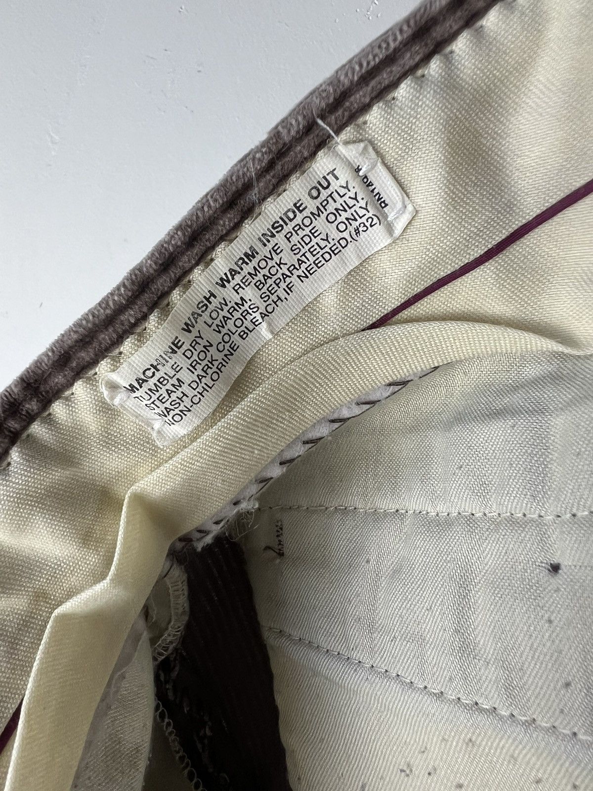 Vintage Vintage Brown Corduroy Trousers Size US 34 / EU 50 - 5 Thumbnail