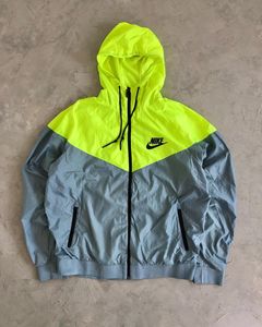 Nike windbreaker hotsell lime green