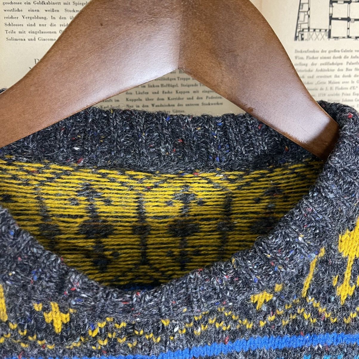 Vintage Vintage 90s Funky Stylized Sweater Size US L / EU 52-54 / 3 - 4 Thumbnail