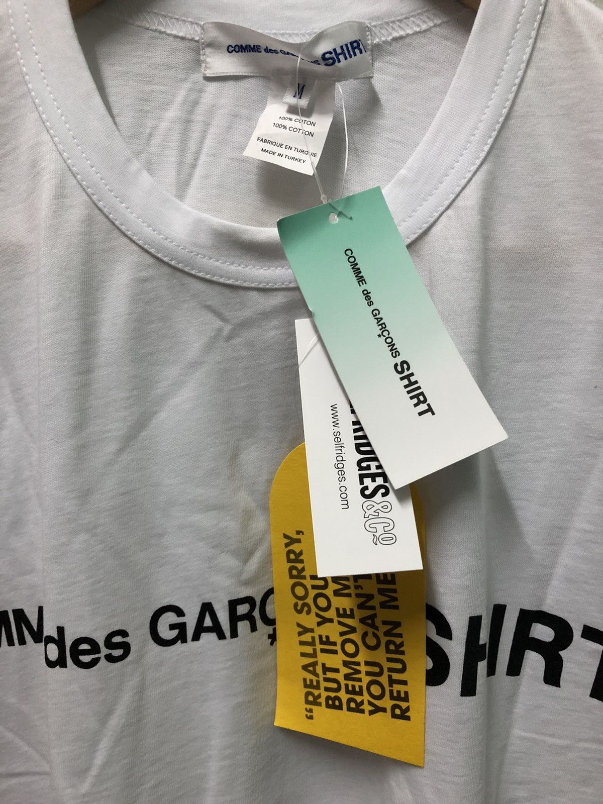 Comme des Garcons × Japanese Brand COMME DES GARÇONS SHIRT SPELL OUT LOGO Size US L / EU 52-54 / 3 - 6 Thumbnail