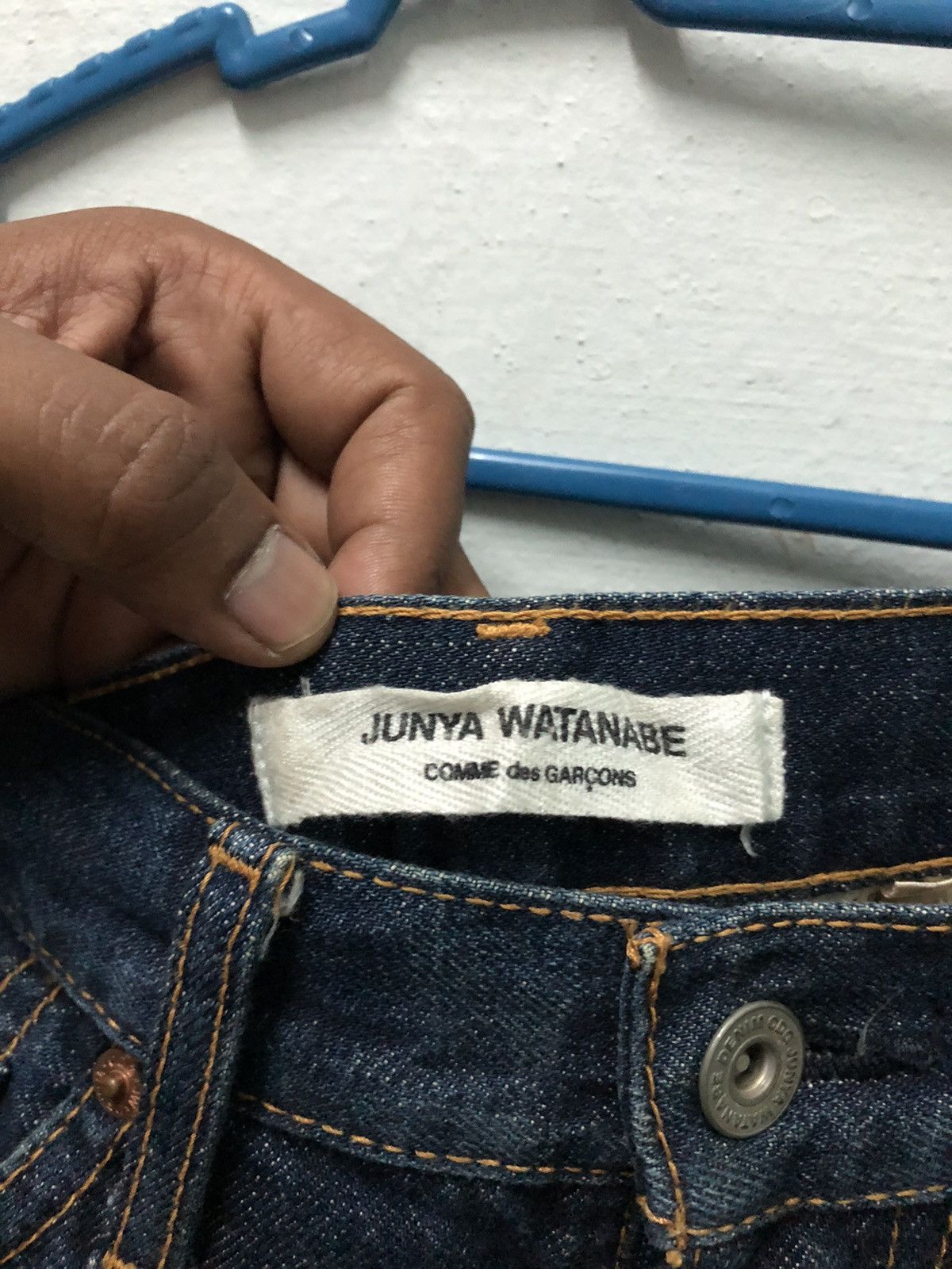 Comme des Garcons × Junya Watanabe Junya Watanabe Comme Des Garcons AD2011 Denim Selvedge Size US 32 / EU 48 - 4 Thumbnail