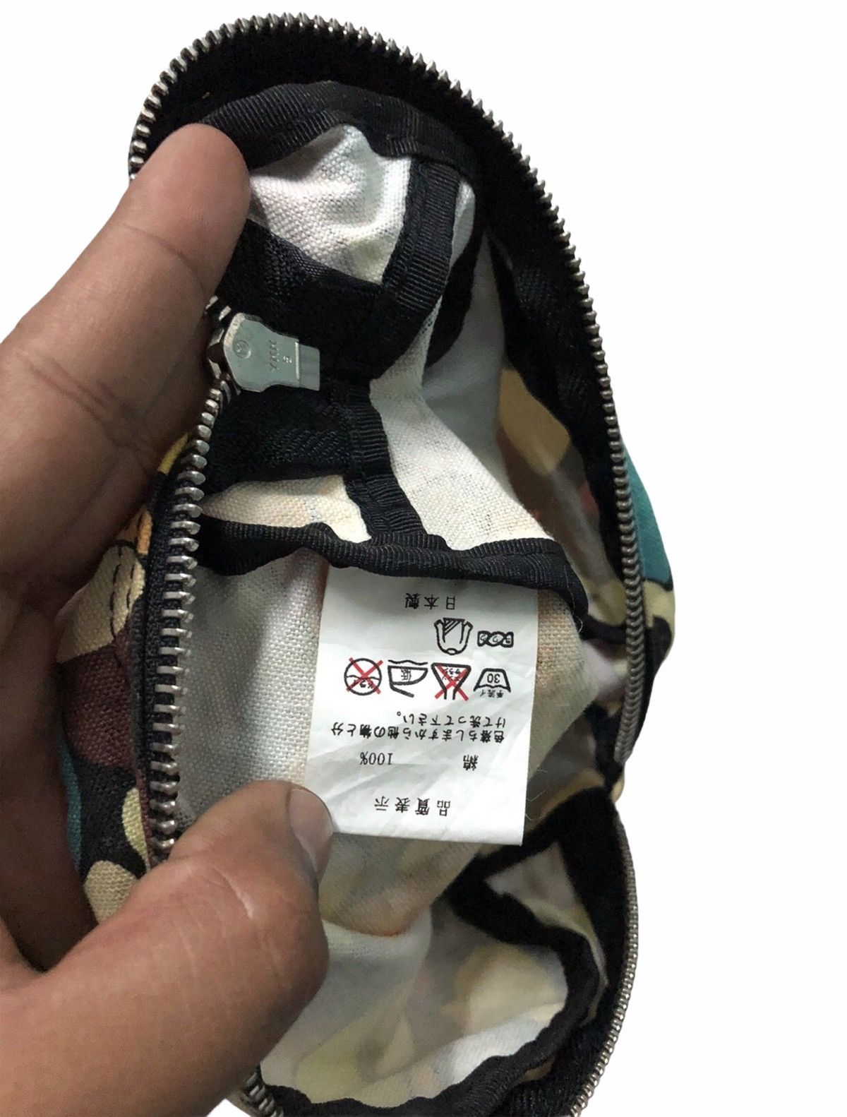 Bape RARE!!! Bape Multicolour Coin Case Mini Clutch Bag Size ONE SIZE - 6 Thumbnail