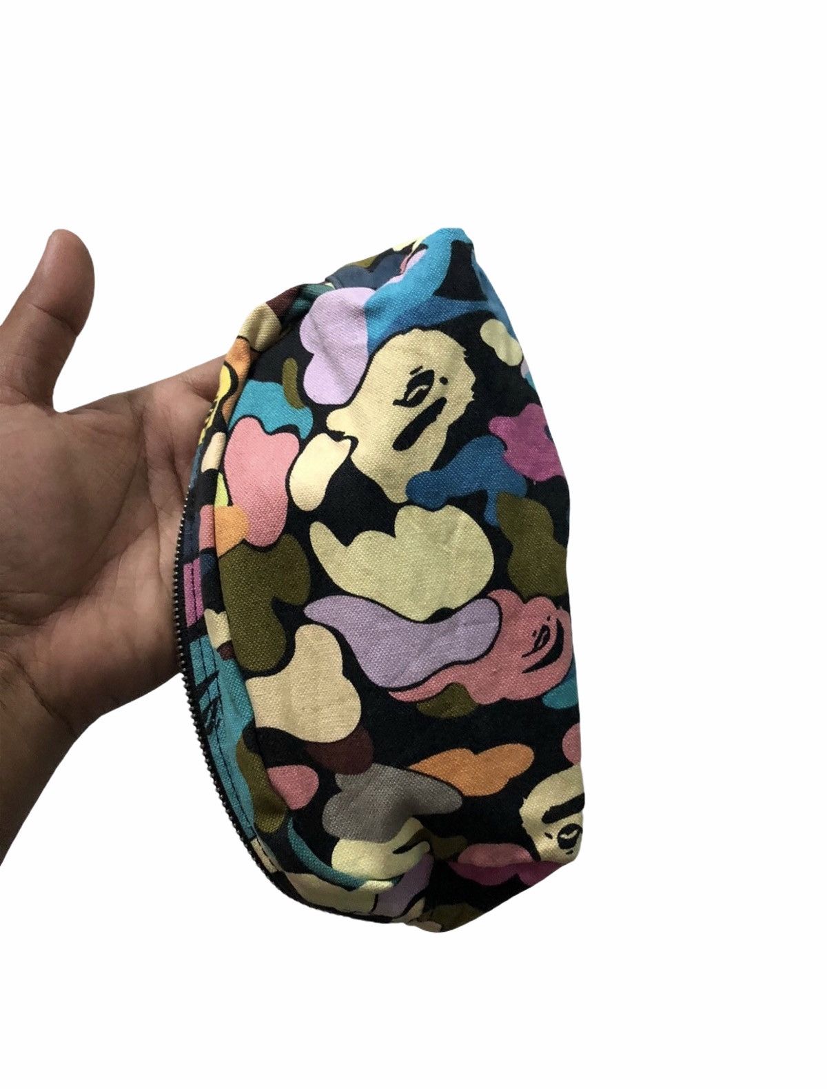 Bape RARE!!! Bape Multicolour Coin Case Mini Clutch Bag Size ONE SIZE - 1 Thumbnail