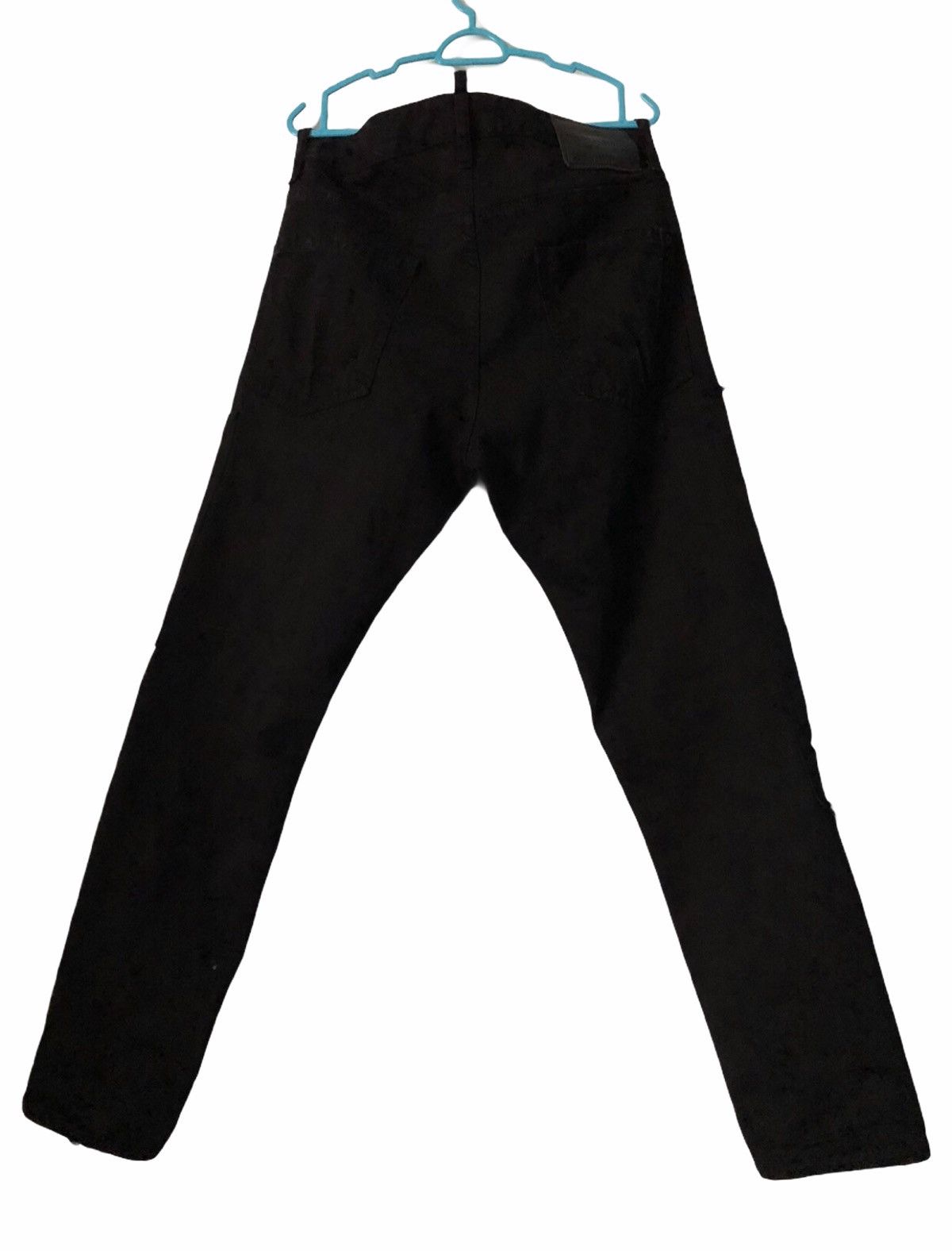 Dsquared2 Rare!!! DSQUARED2 Distressed Slim Fit Denim Black Colour Size US 34 / EU 50 - 16 Thumbnail