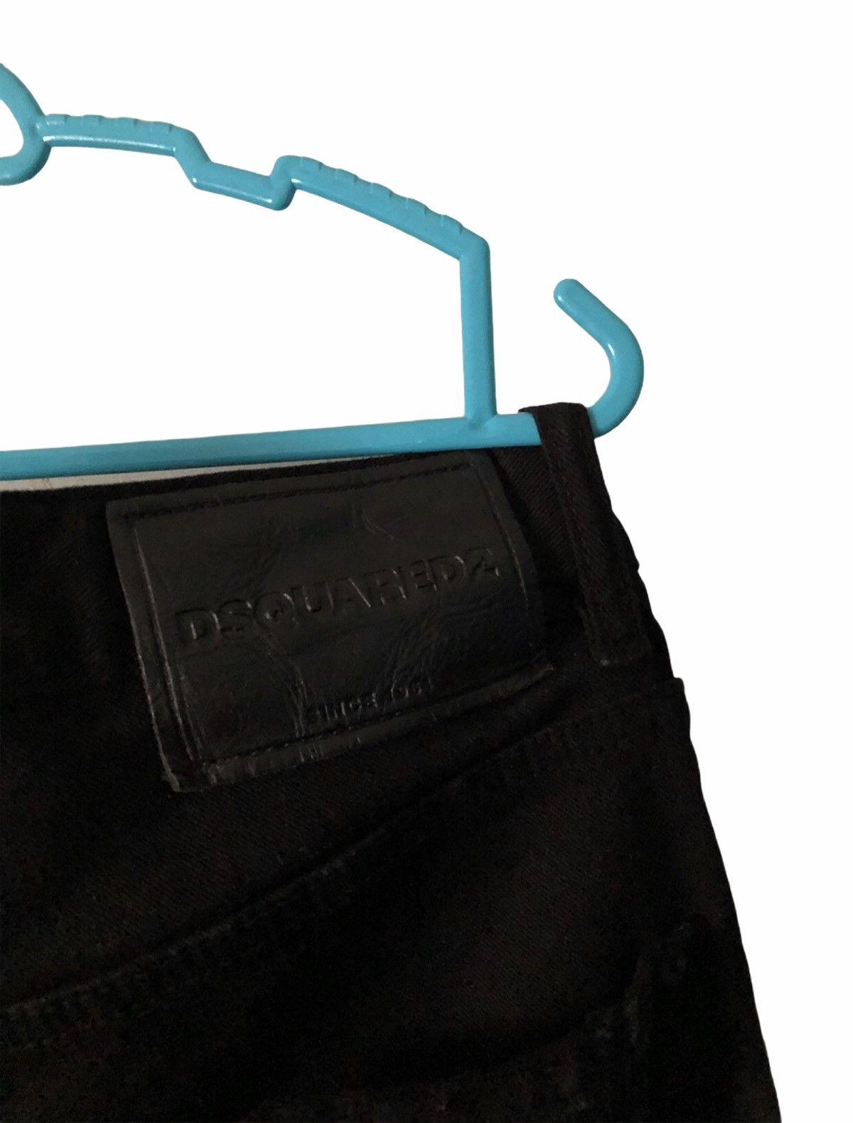 Dsquared2 Rare!!! DSQUARED2 Distressed Slim Fit Denim Black Colour Size US 34 / EU 50 - 13 Thumbnail