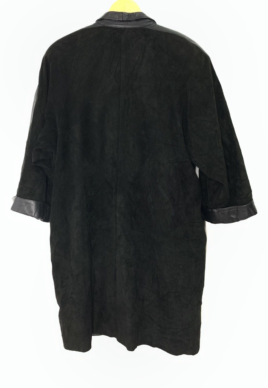Charles Jourdan × Genuine Leather × Japanese Brand Charles Jourdan Leather Trench Jacket Size US M / EU 48-50 / 2 - 6 Thumbnail
