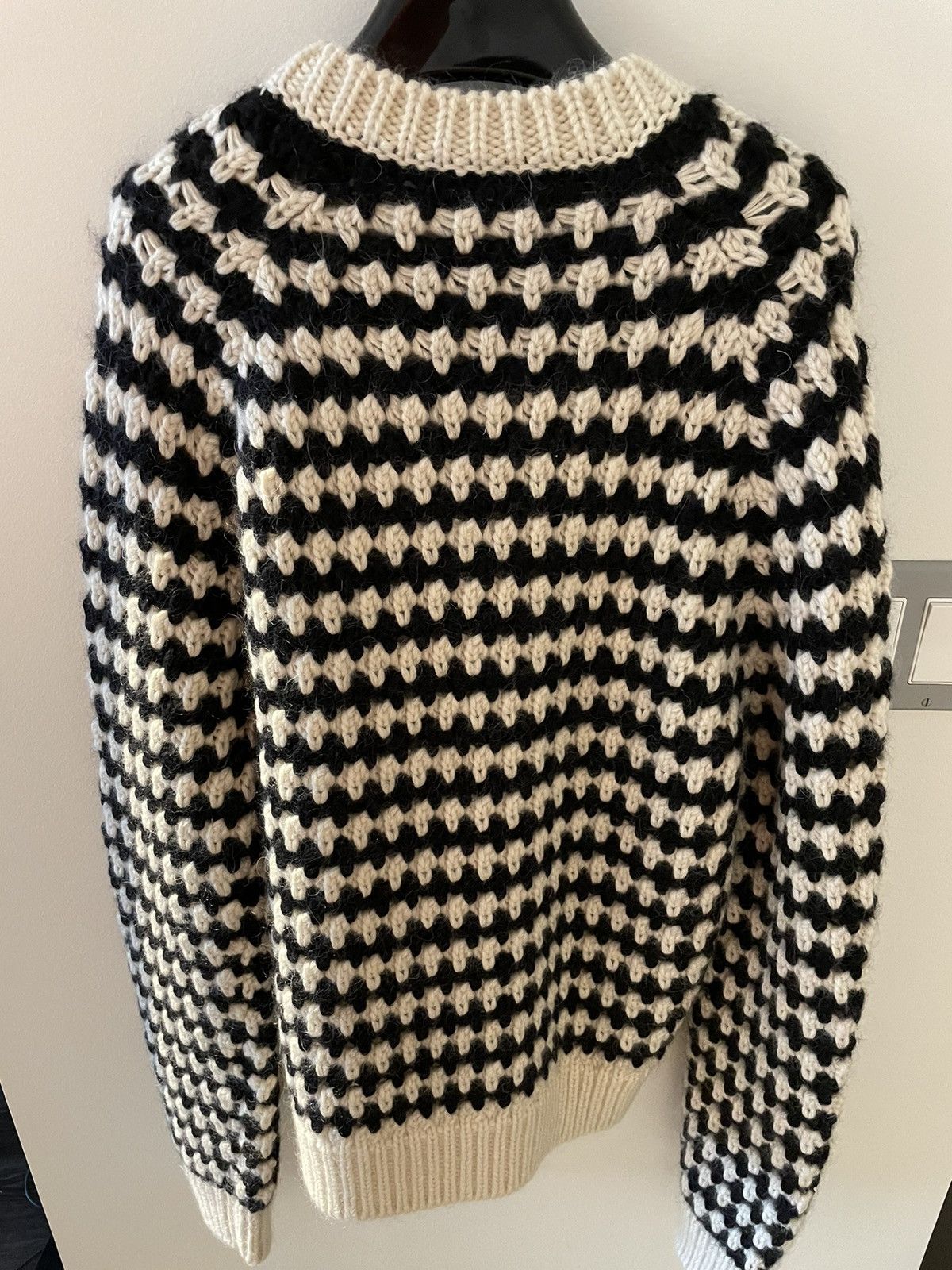 Hedi Slimane × Saint Laurent Paris × Yves Saint Laurent Limited $1,550 Value Super Runway Graphic Sweater Brand New Size US XL / EU 56 / 4 - 7 Thumbnail