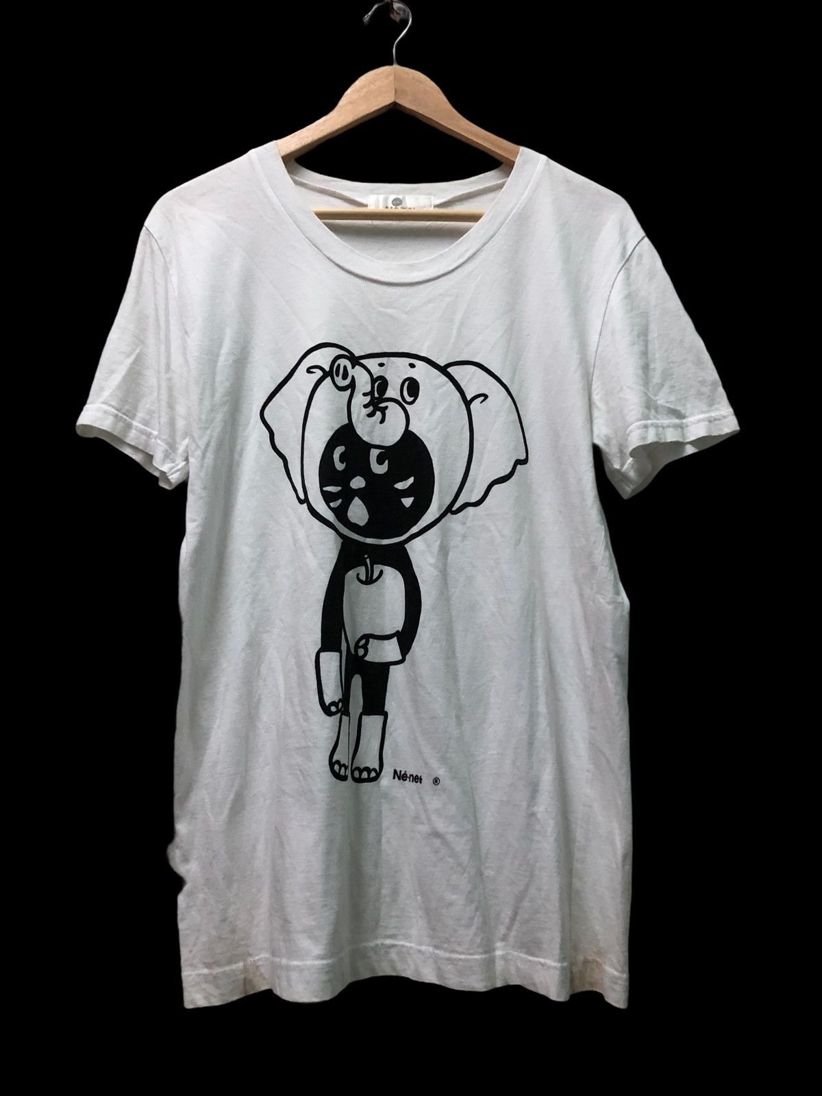 Issey Miyake ISSEY MIYAKE NE-NET T-SHIRT CARTOON PRINT Size US M / EU 48-50 / 2 - 1 Thumbnail