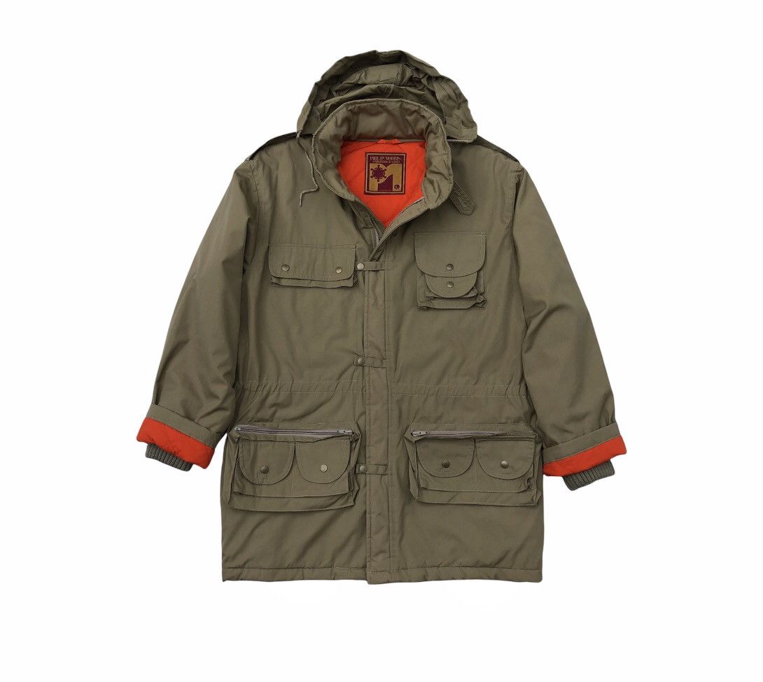 Japanese Brand Philip Morris By Vicerer Multi Pocket Utility Jacket Size US L / EU 52-54 / 3 - 1 Thumbnail