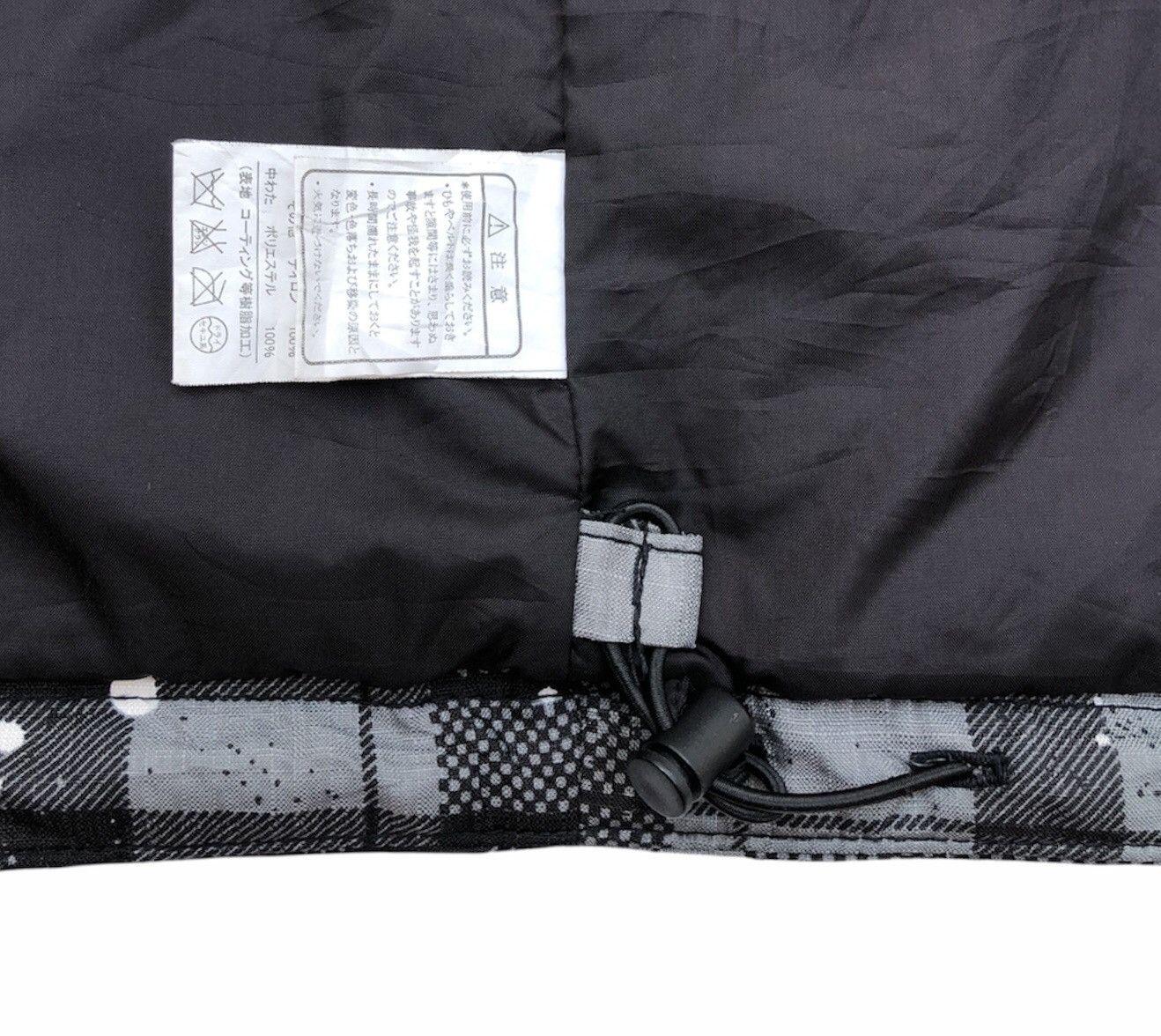 Japanese Brand IGNIO Men fashion Checked Paint Full Zipper Hooded Jacket Size US L / EU 52-54 / 3 - 15 Thumbnail