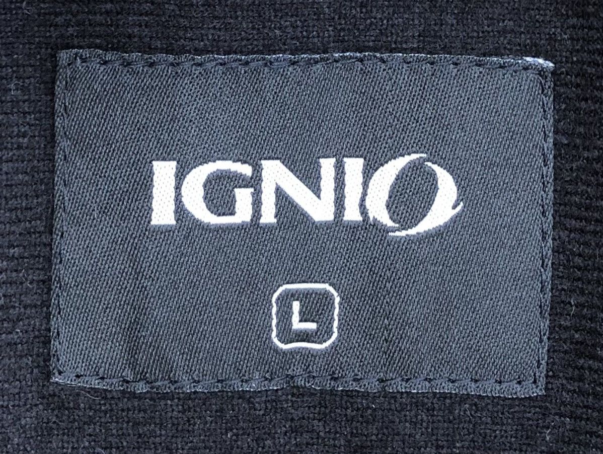 Japanese Brand IGNIO Men fashion Checked Paint Full Zipper Hooded Jacket Size US L / EU 52-54 / 3 - 14 Thumbnail