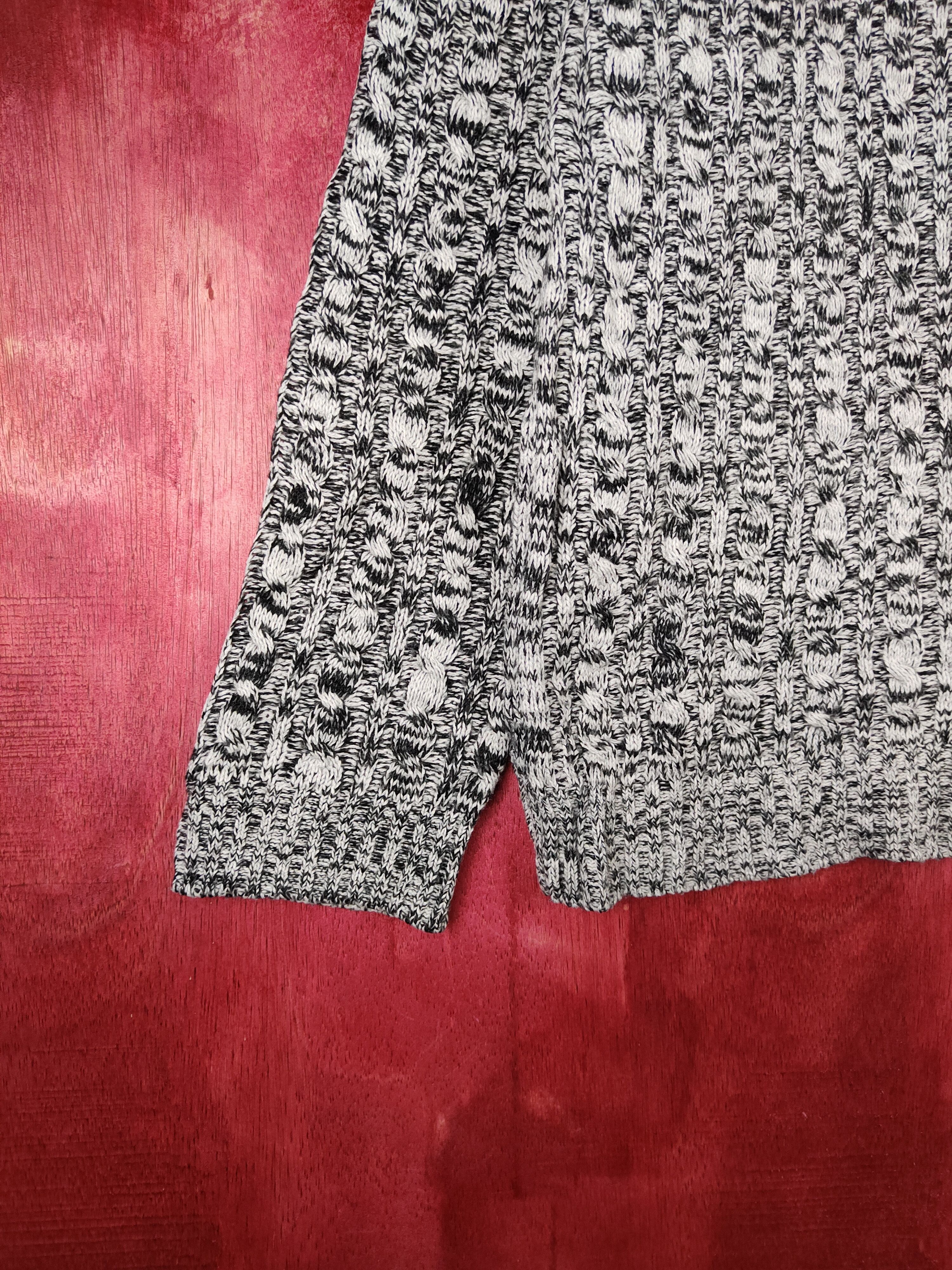 Japanese Brand × Other Louis Chavlon Black/White Knitwear #5492 Size US M / EU 48-50 / 2 - 4 Thumbnail