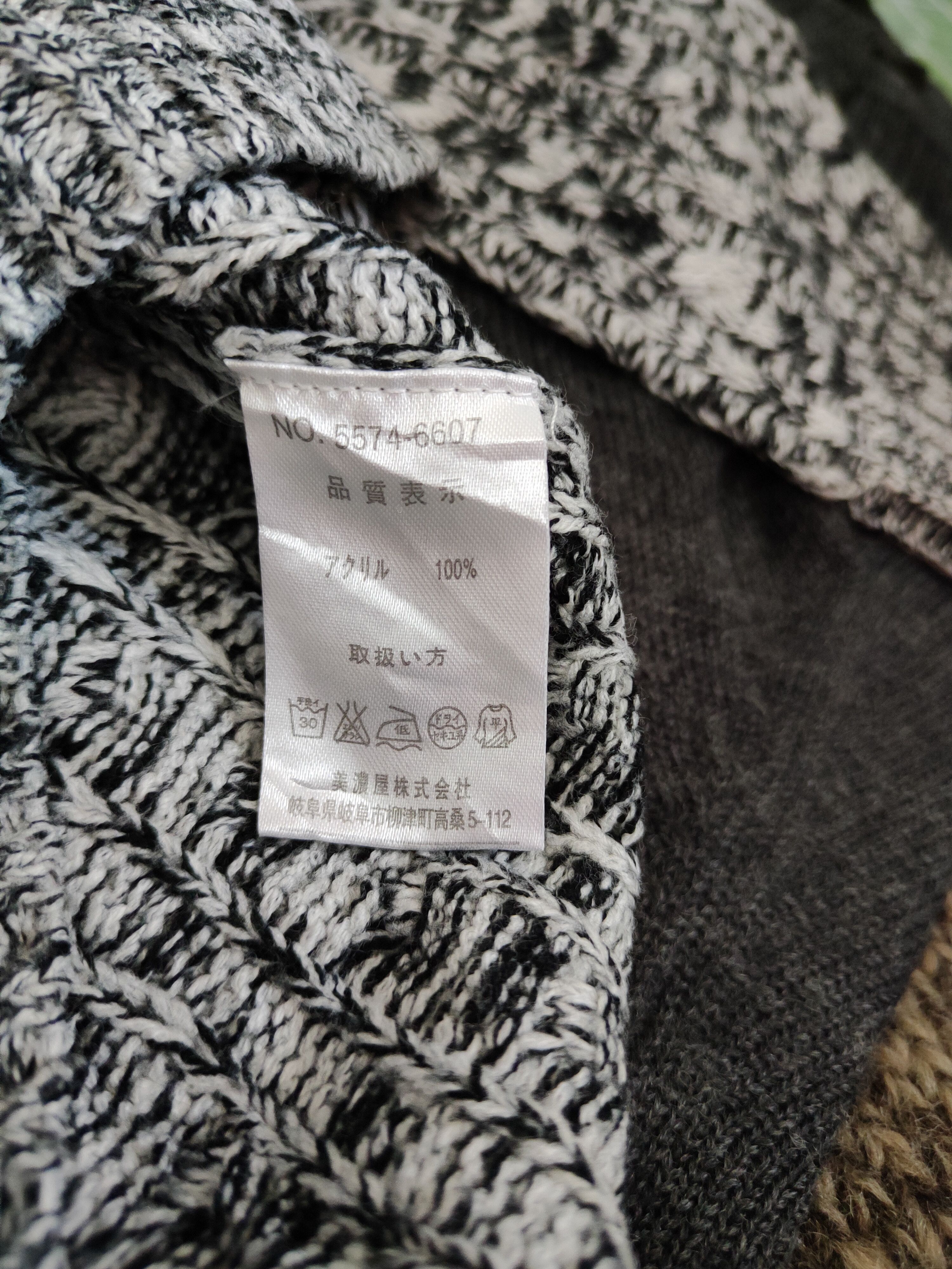 Japanese Brand × Other Louis Chavlon Black/White Knitwear #5492 Size US M / EU 48-50 / 2 - 10 Thumbnail