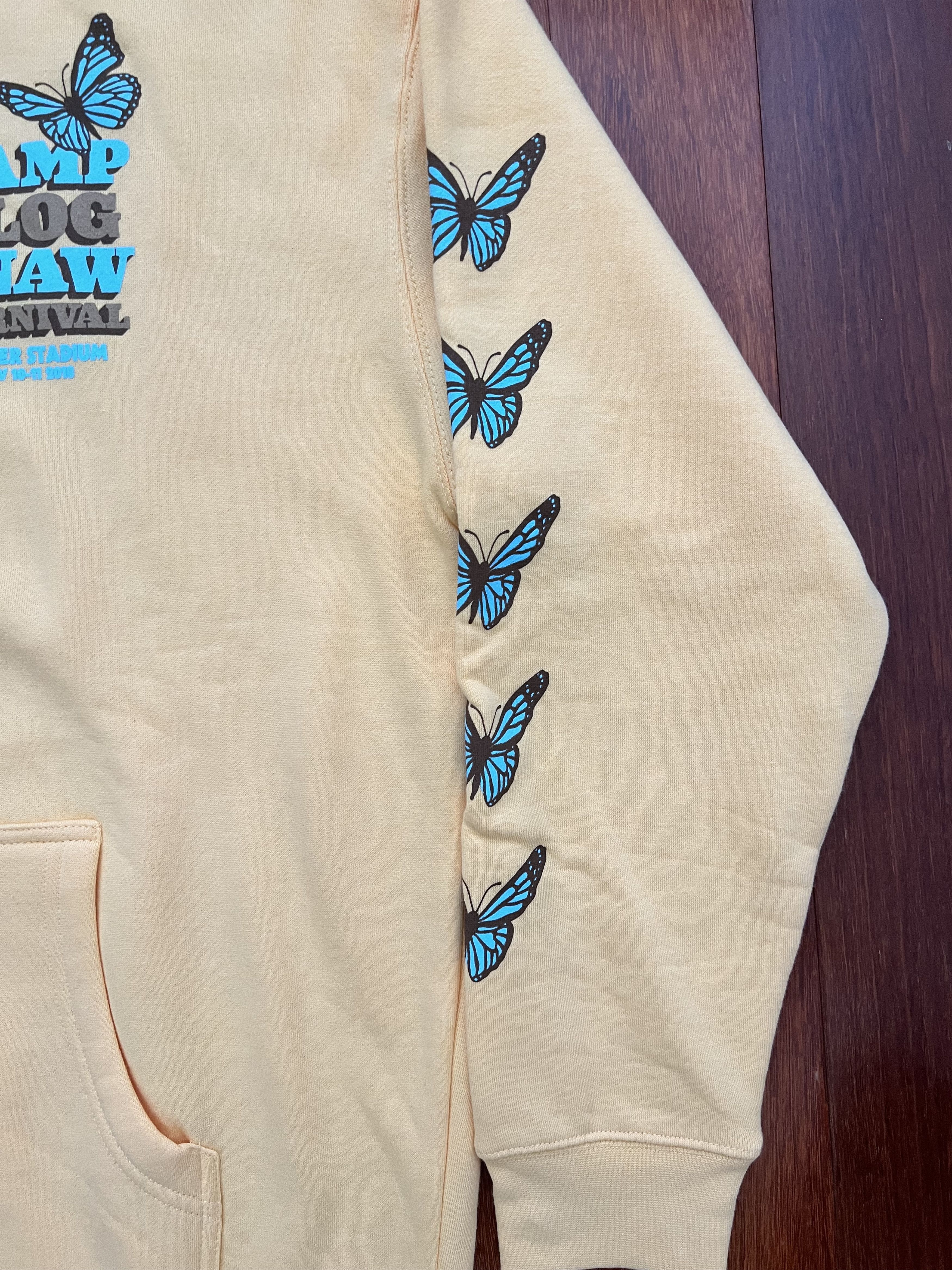 Golf Wang 💚 2018 Camp Flog Gnaw Golf Wang Carnival Peach Hoodie Large Size US L / EU 52-54 / 3 - 5 Thumbnail