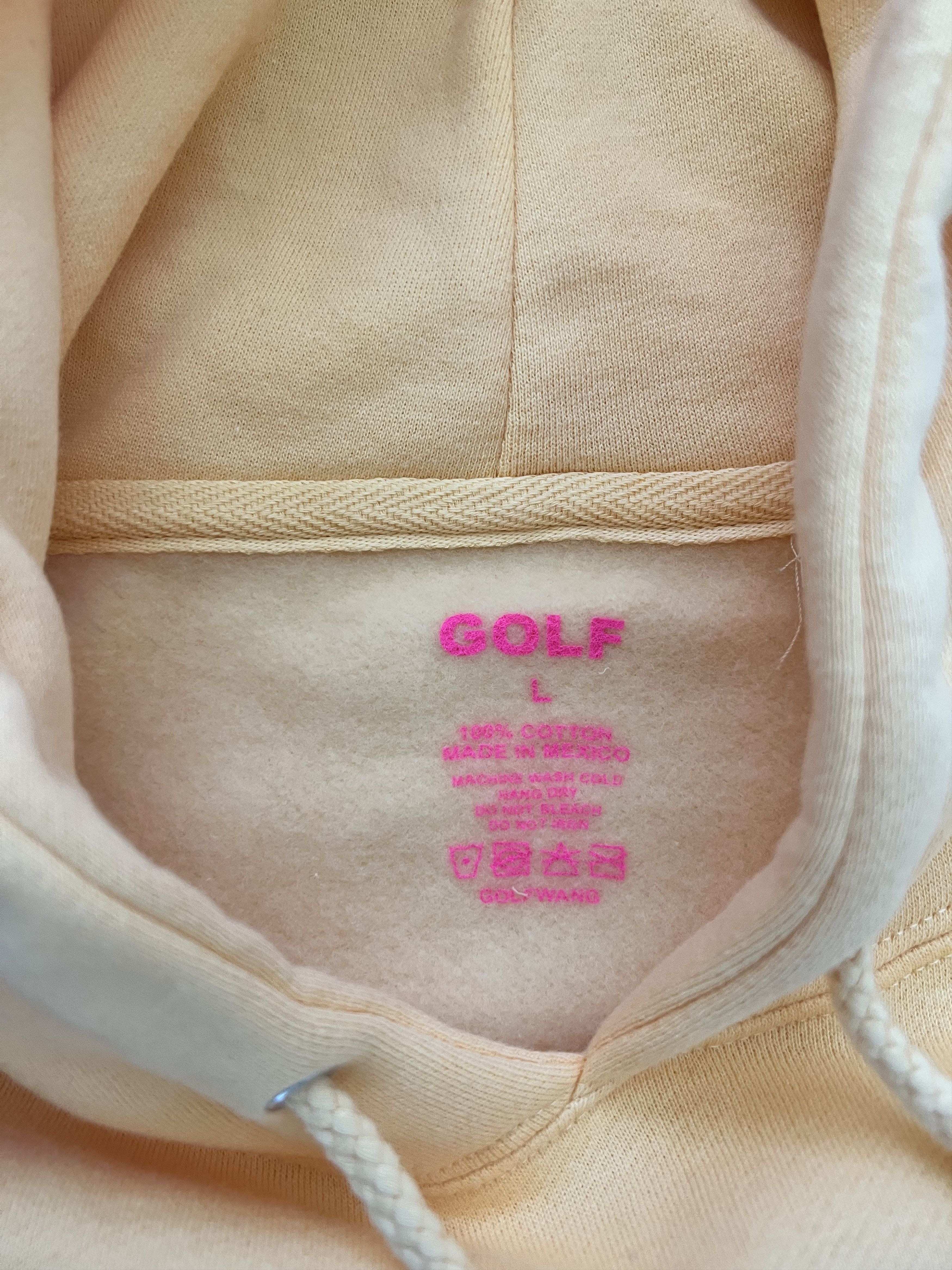 Golf Wang 💚 2018 Camp Flog Gnaw Golf Wang Carnival Peach Hoodie Large Size US L / EU 52-54 / 3 - 6 Thumbnail