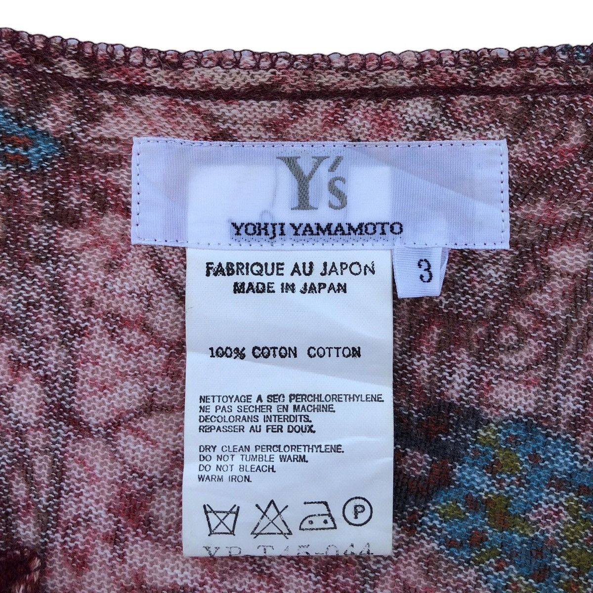 Yohji Yamamoto Y's YOHJI Yamamoto Stretchable Women Flora Shirt Size S / US 4 / IT 40 - 10 Thumbnail