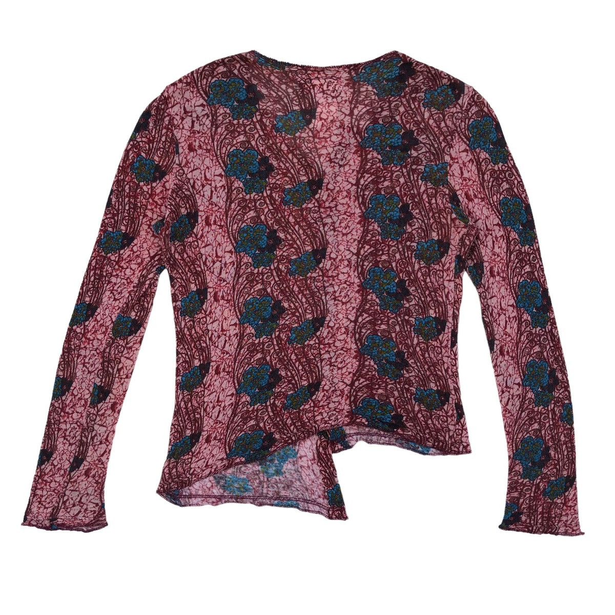 Yohji Yamamoto Y's YOHJI Yamamoto Stretchable Women Flora Shirt Size S / US 4 / IT 40 - 3 Thumbnail