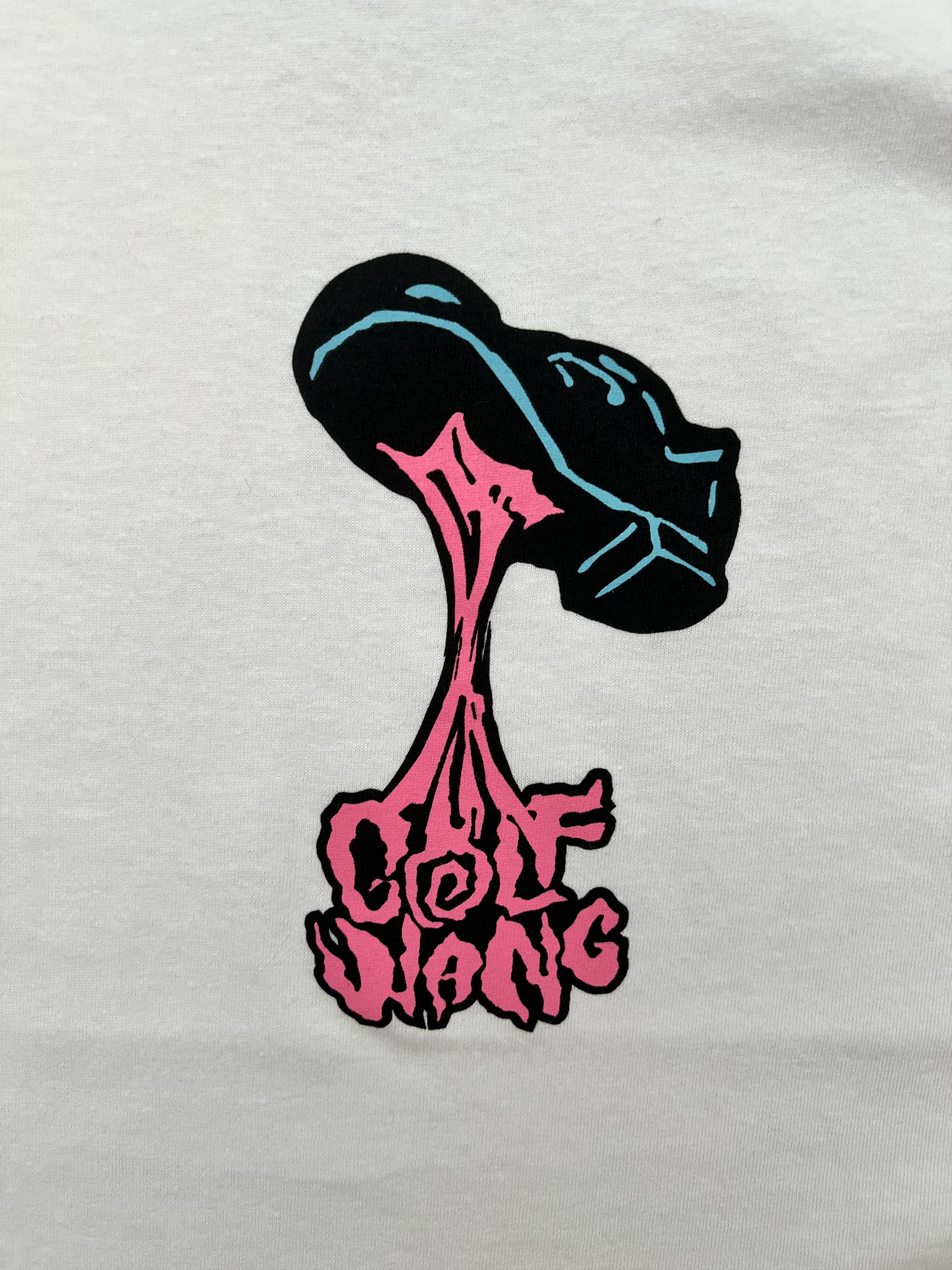 Golf Wang × Tyler The Creator 💚 Golf Wang Bubblegum Tee White Large Size US L / EU 52-54 / 3 - 3 Thumbnail