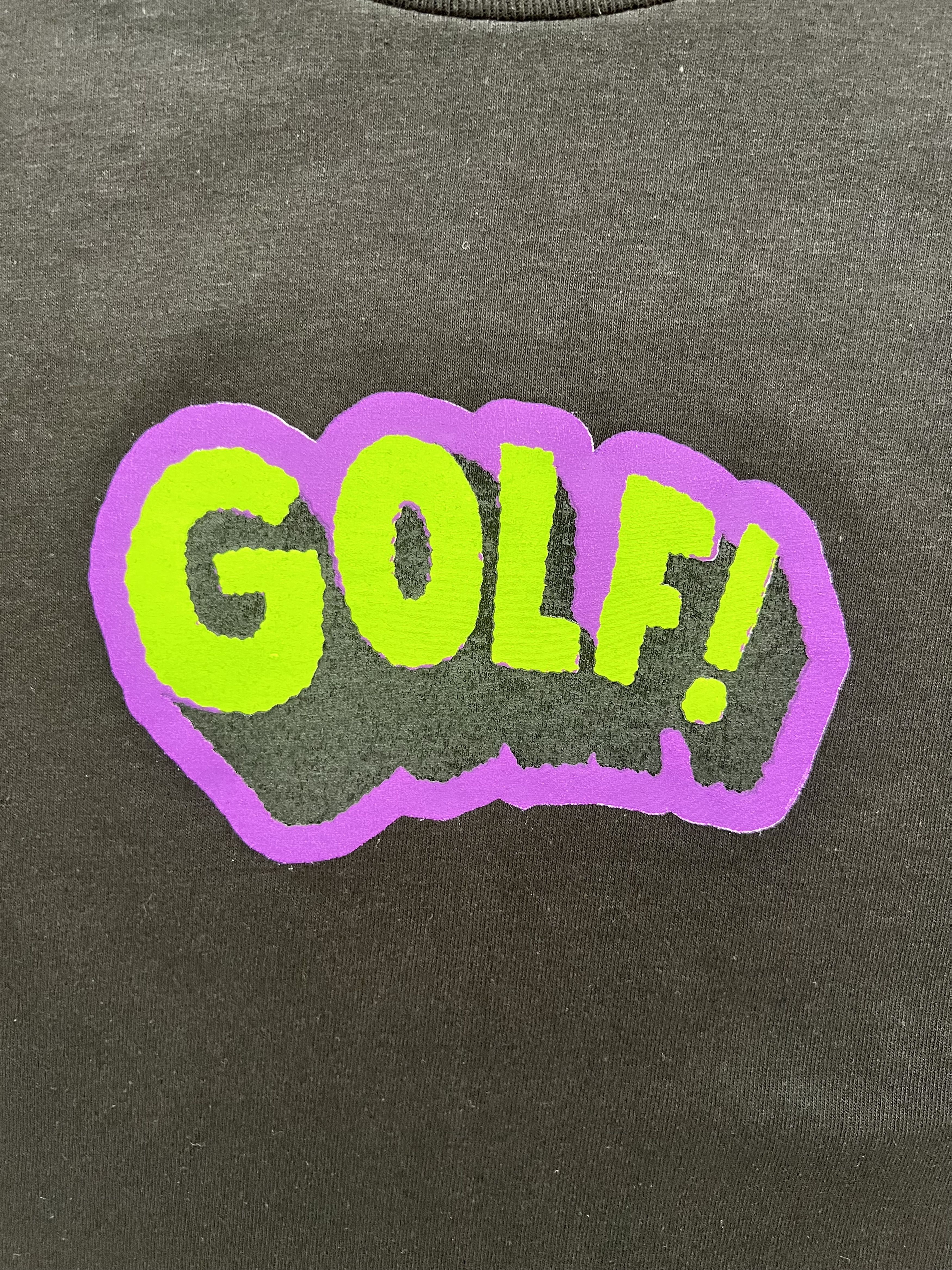 Golf Wang × Tyler The Creator 💚 Golf Wang Wham Tee Black Large NEW Size US L / EU 52-54 / 3 - 3 Thumbnail