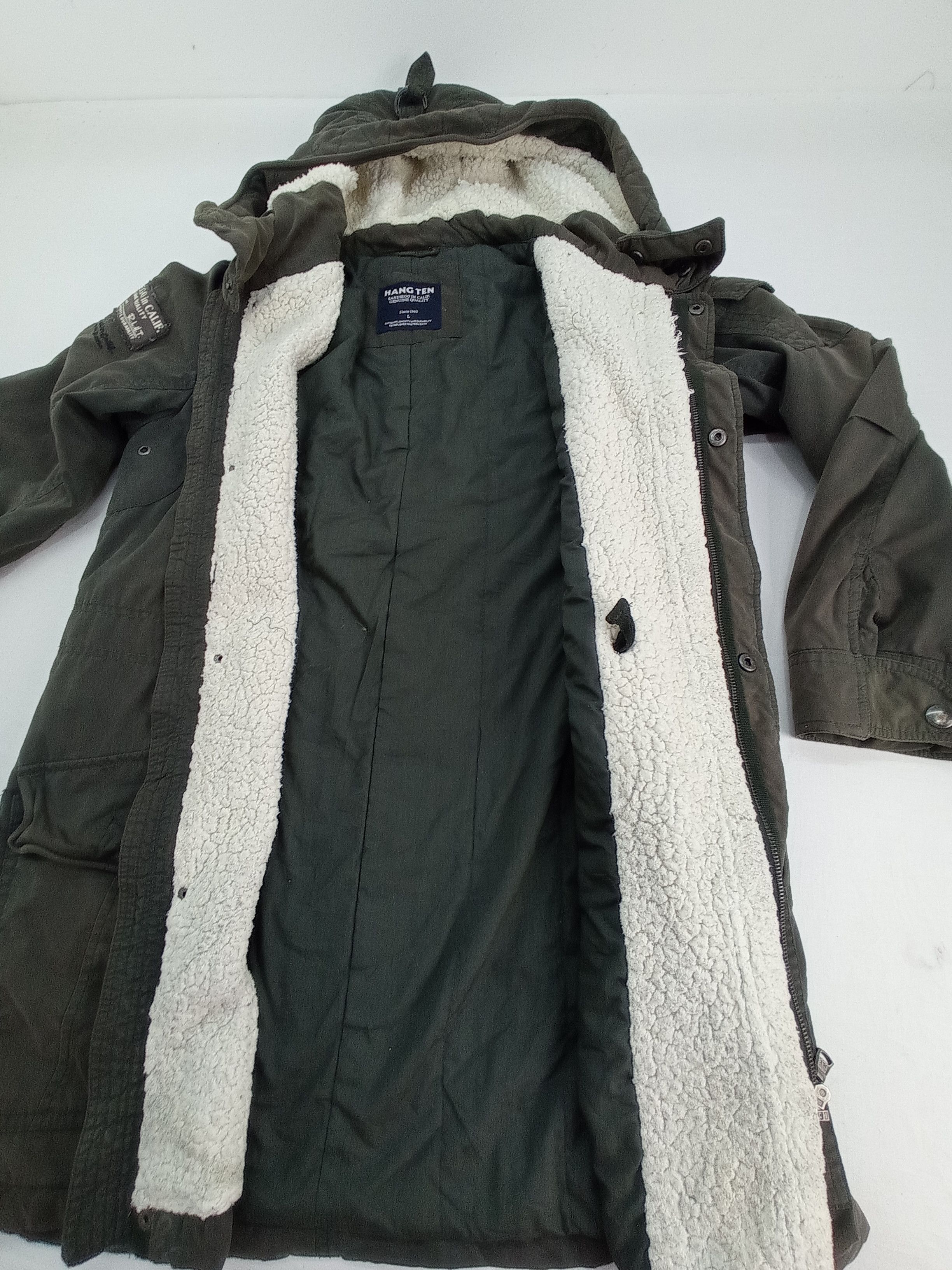 Hang Ten Vintage Hang Ten Hooded Jacket Size US L / EU 52-54 / 3 - 5 Thumbnail