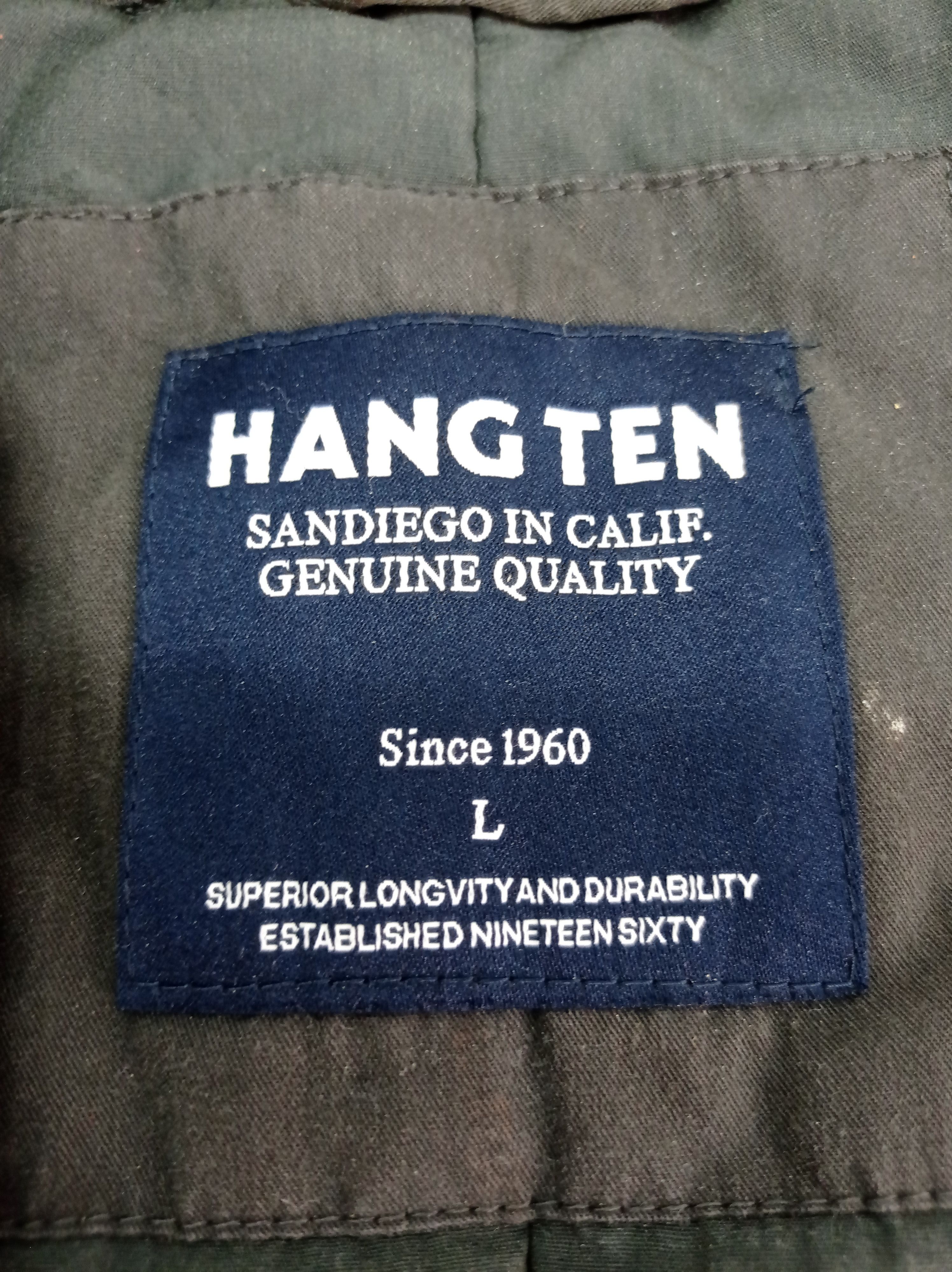 Hang Ten Vintage Hang Ten Hooded Jacket Size US L / EU 52-54 / 3 - 6 Thumbnail