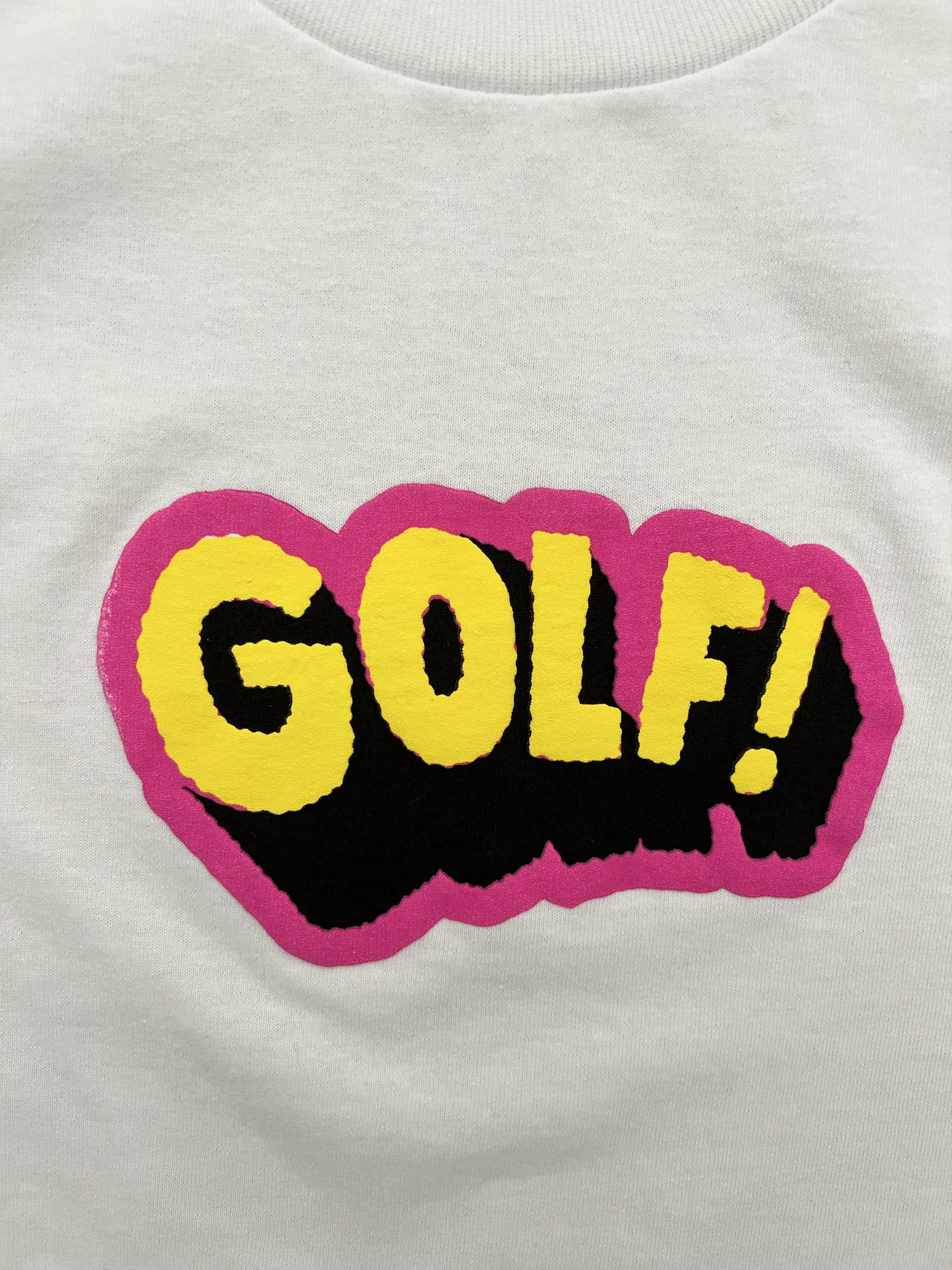 Golf Wang × Tyler The Creator 💚 Golf Wang Wham Tee White Large NEW Size US L / EU 52-54 / 3 - 3 Thumbnail